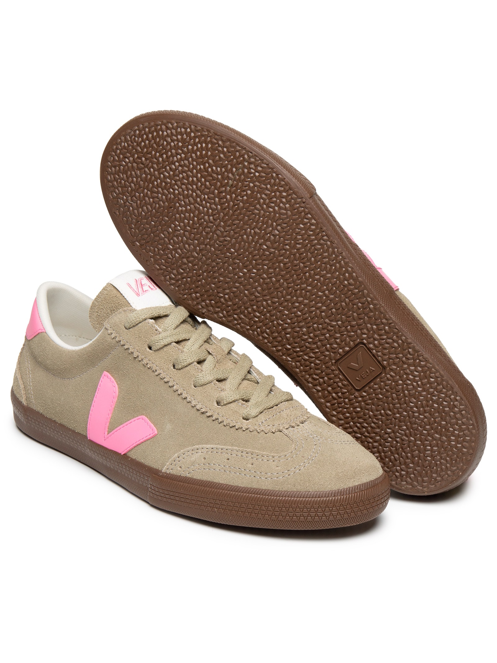 Tênis Feminino Volley Suede Bege Veja
