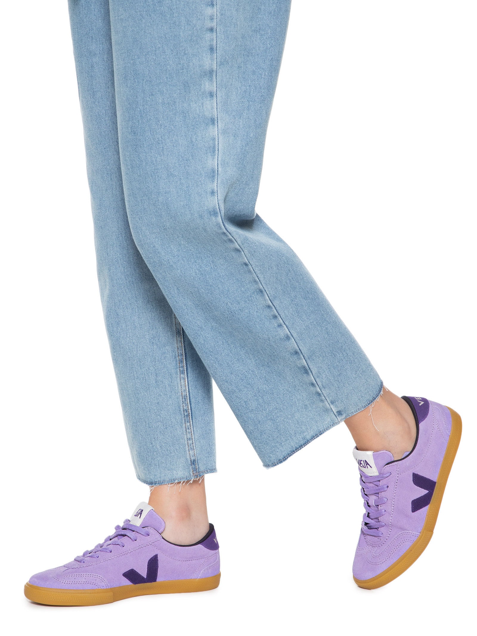 Tênis Feminino Volley Suede Roxo Veja