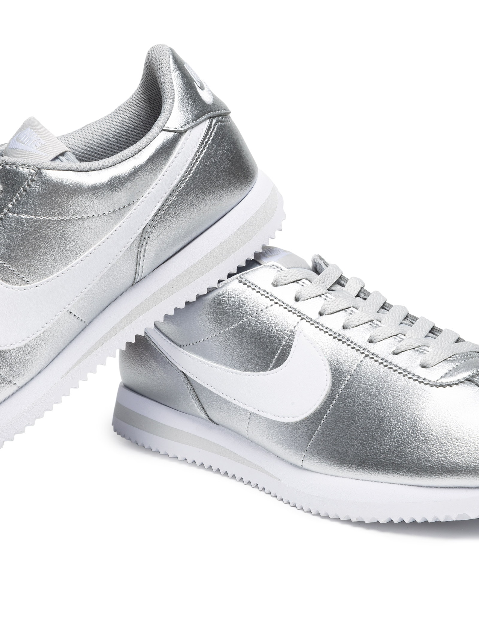 Tênis Feminino W Nike Cortez Mttlc – Prateado Nike