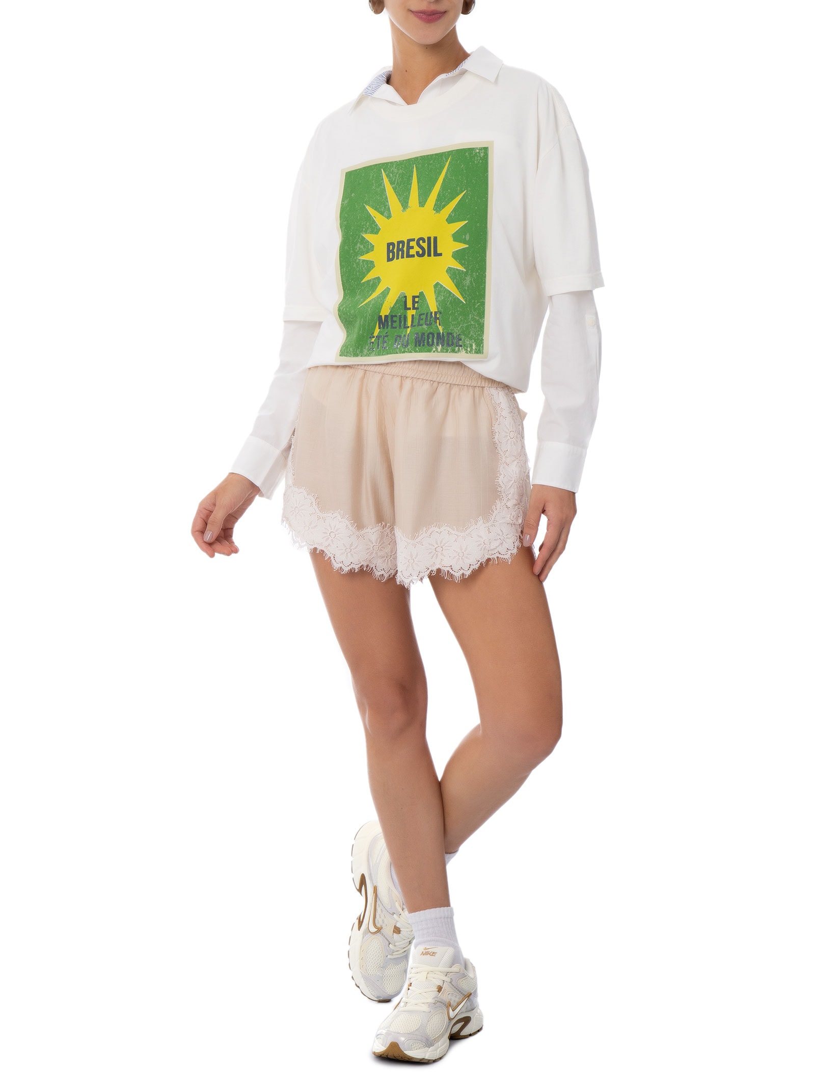 Tênis Feminino W V5 RNR Bege Nike