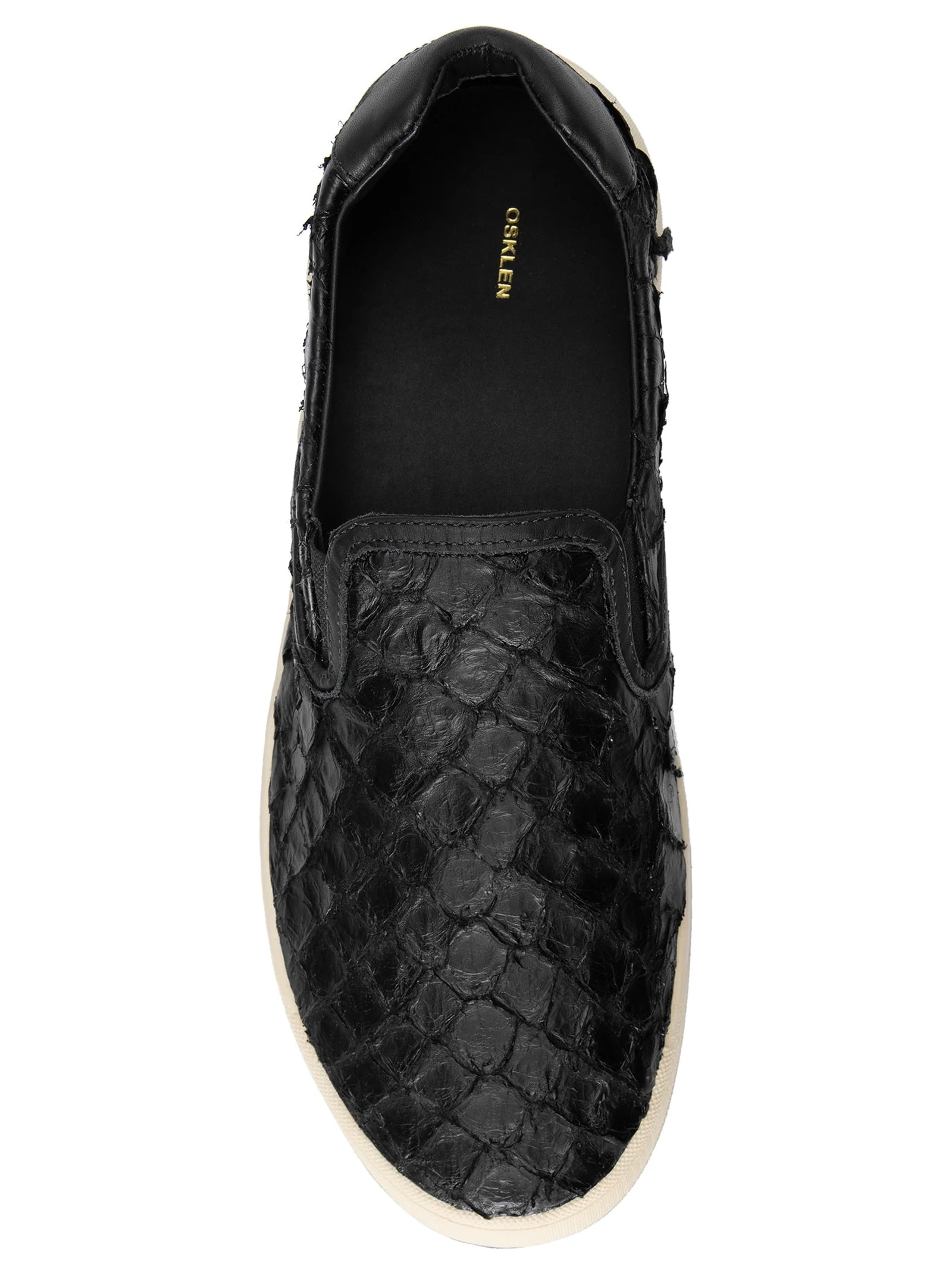 Tênis Iate Bossanova Pirarucu Preto Osklen