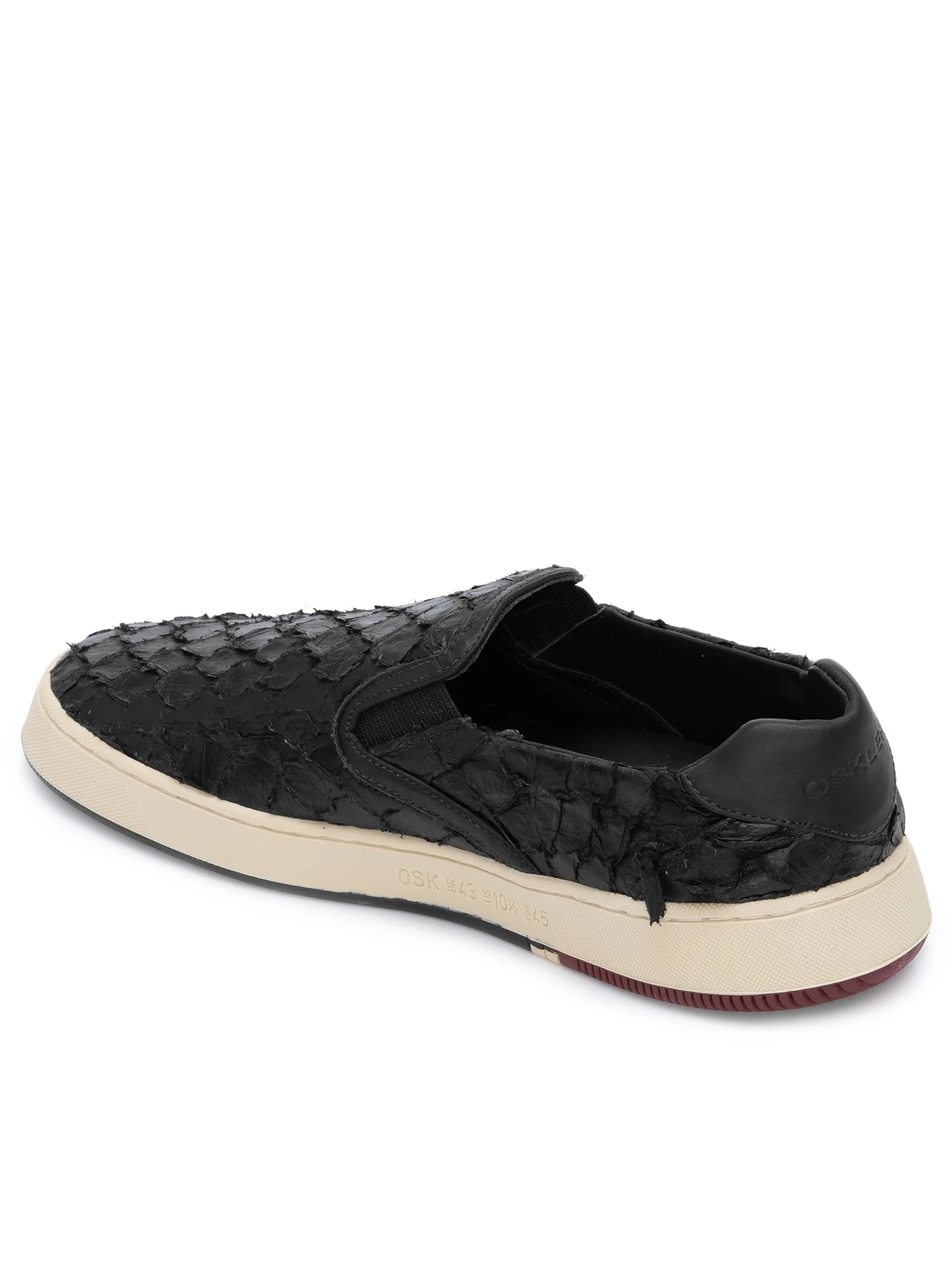 Tênis Iate Bossanova Pirarucu Preto Osklen