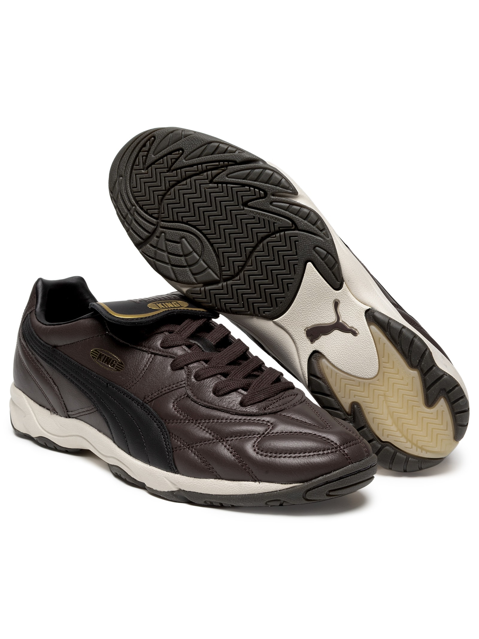 Tênis King Indoor Masculino Marrom Puma