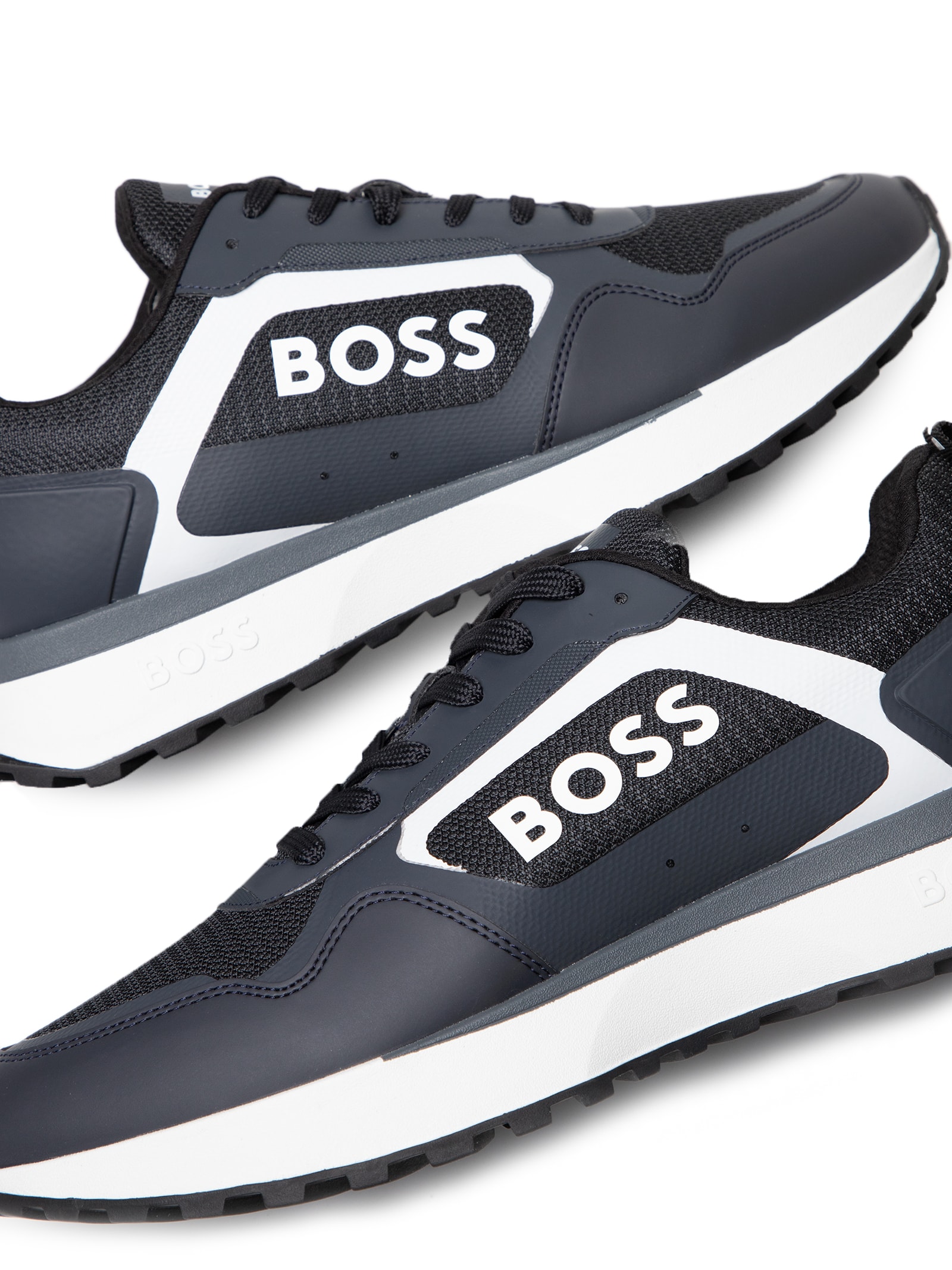 Boss - Tênis Masculina Jonah Runn Merb - Preto