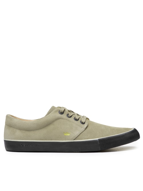 Tênis Masculina Skateboarding Camurça Black Sole M - Bege