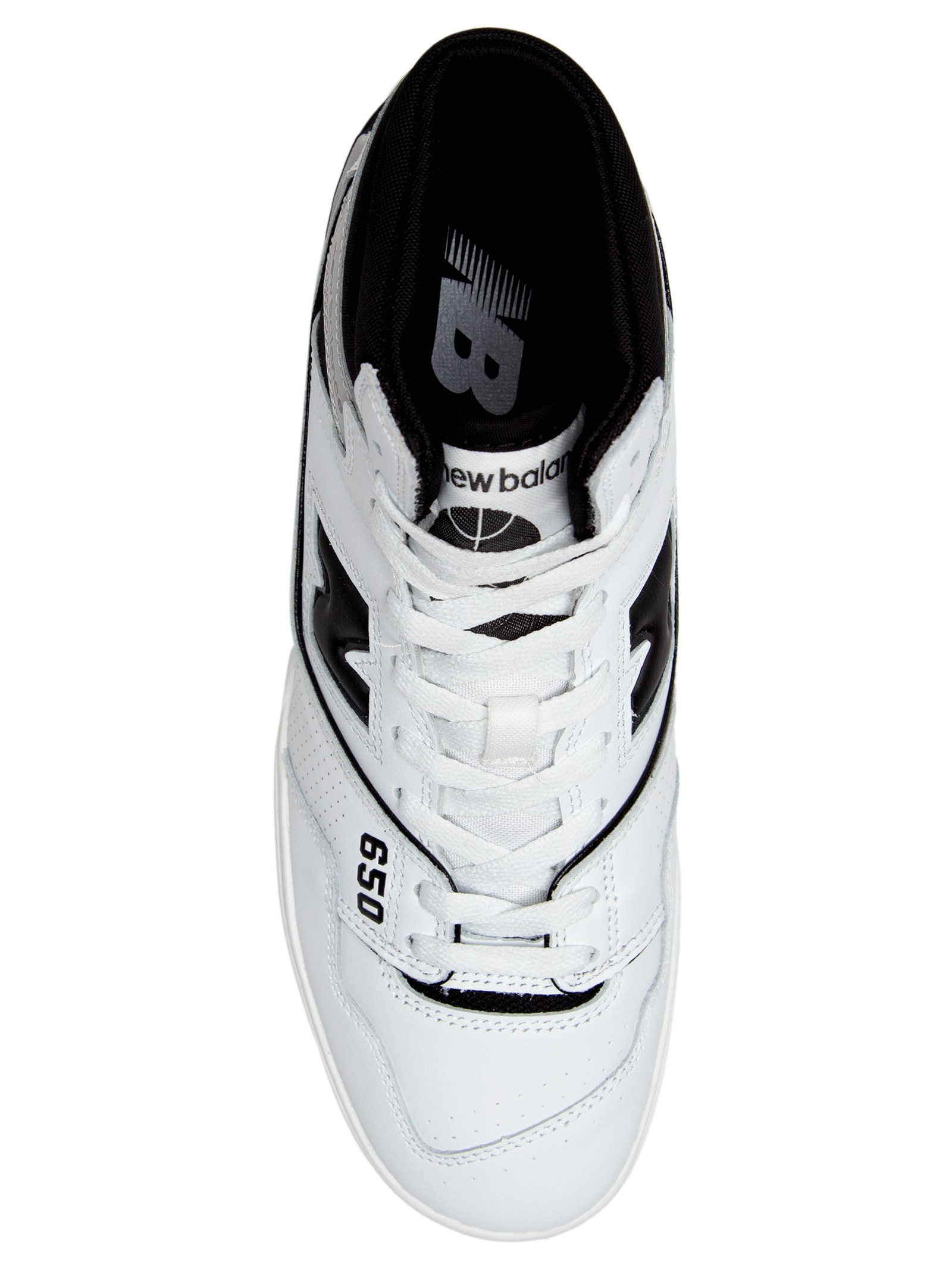 Tênis Masculino 650 White Black - Preto - New Balance