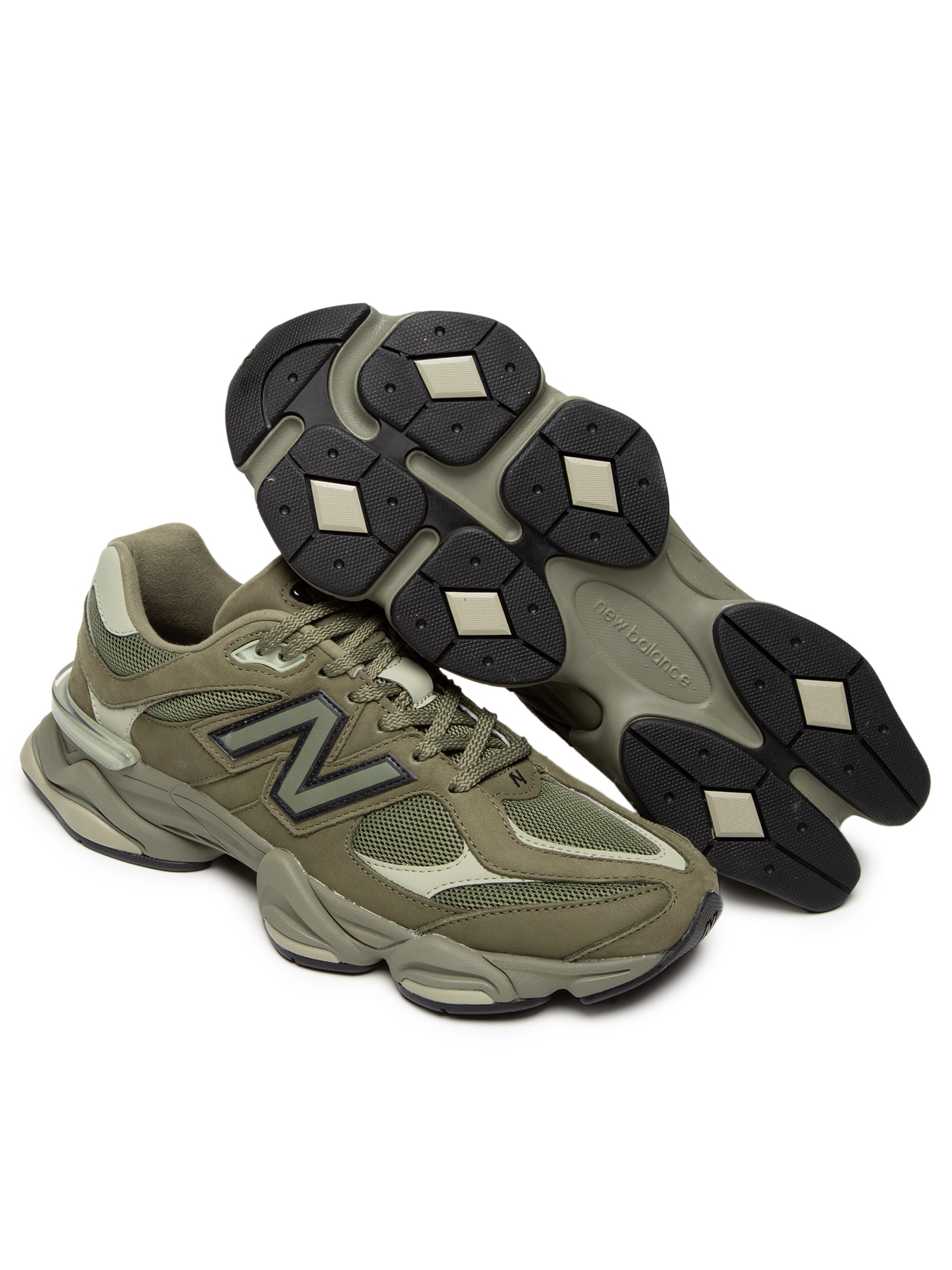 New Balance - Tênis Masculino 9060 Dark Moss Covert - Verde