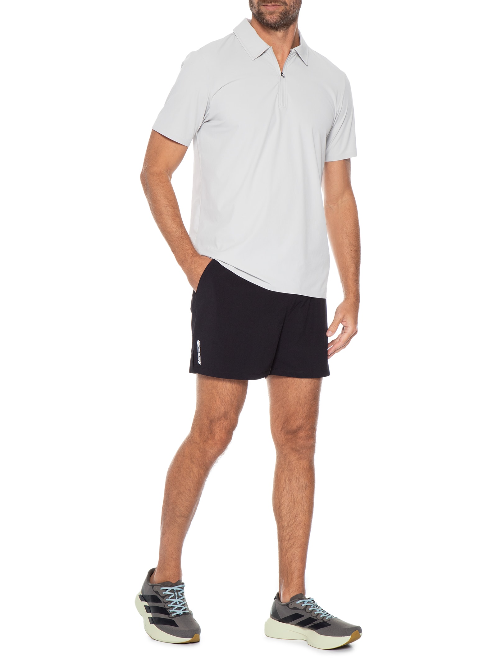 Tênis Masculino Adizero Evo Sl Woven Cinza Adidas