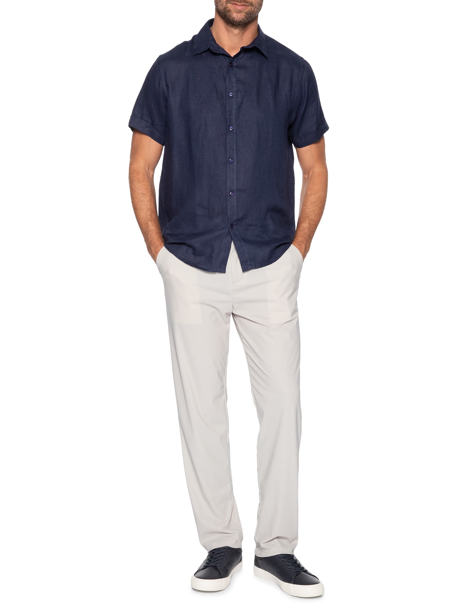Tênis Masculino Aiden Tenn Grltp Azul Boss