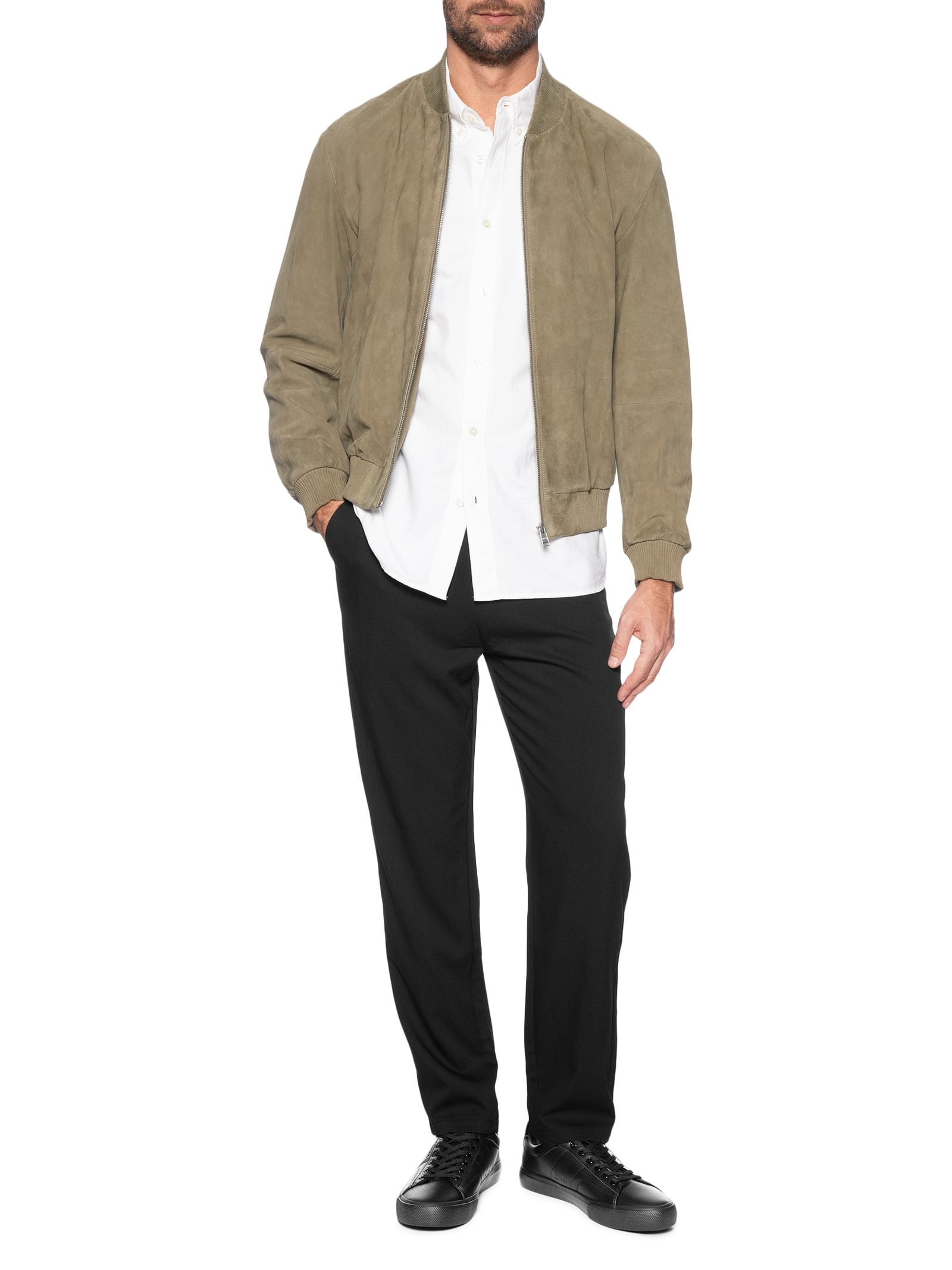 Tênis Masculino Aiden Tenn Grltp Preto Boss