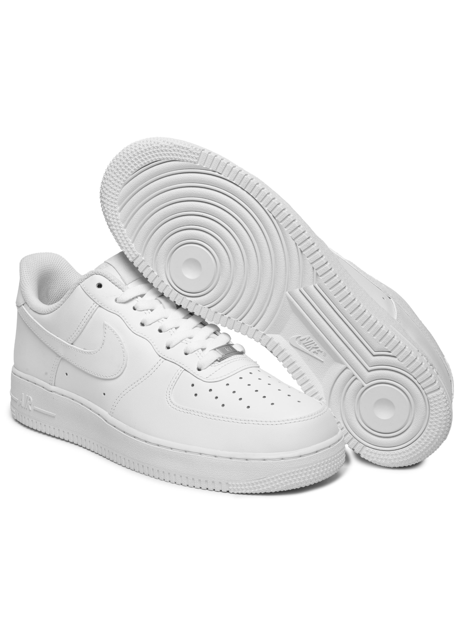 Tênis Masculino Air Force 1 '07 Branco Nike