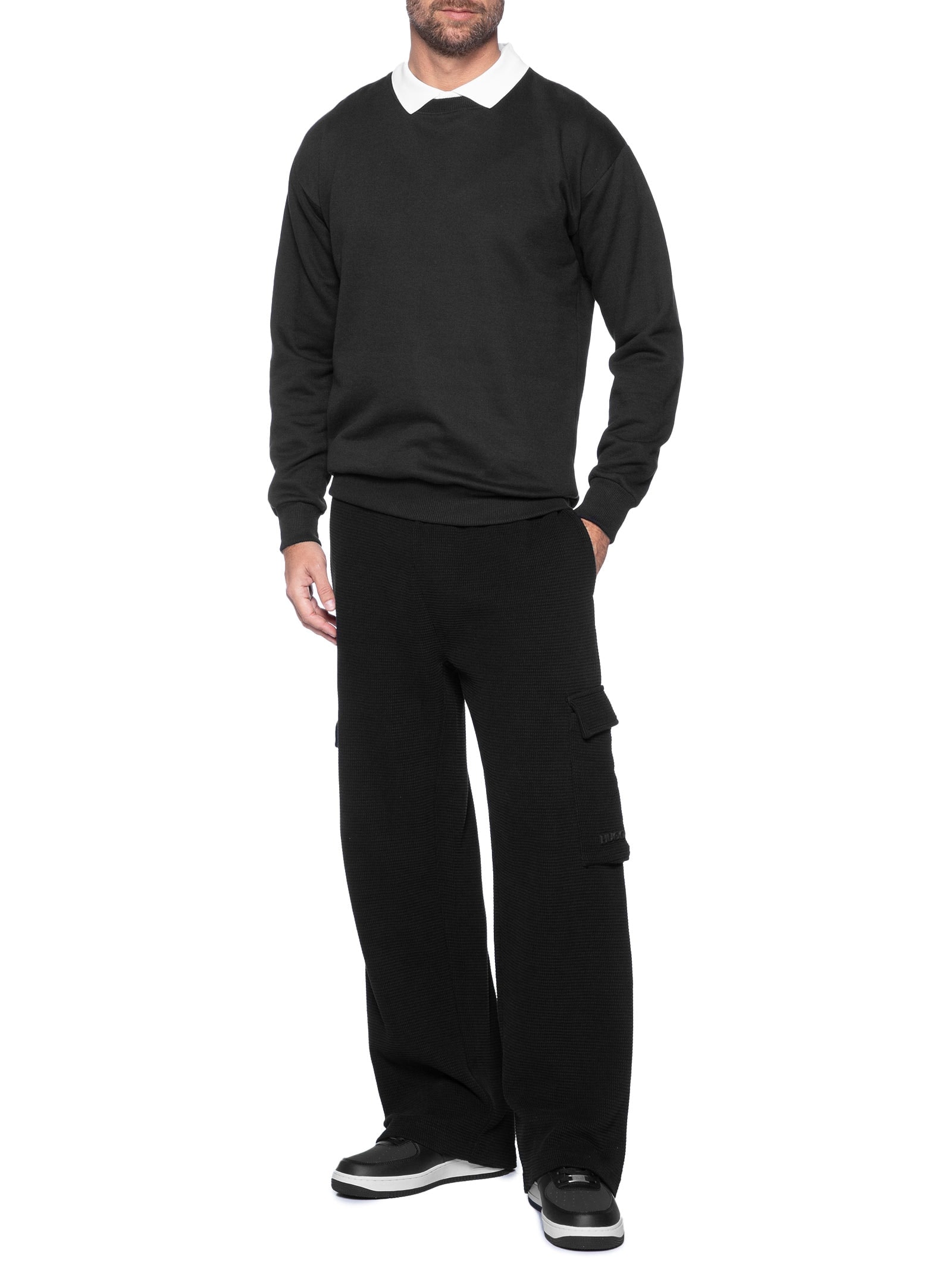 Tênis Masculino Air Force 1’07 Tech Preto Nike