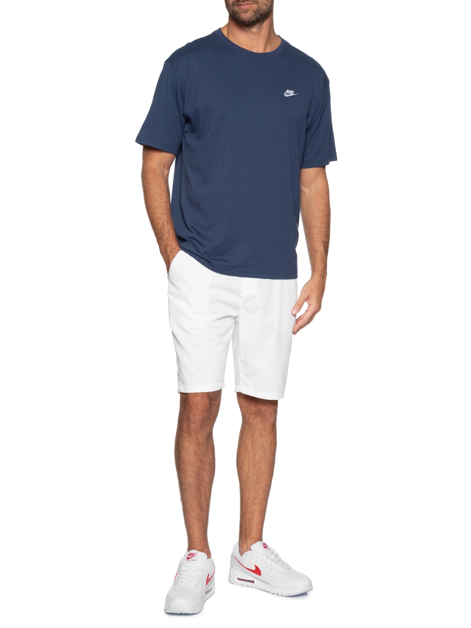 Tênis Masculino Air Max 90 Branco Nike