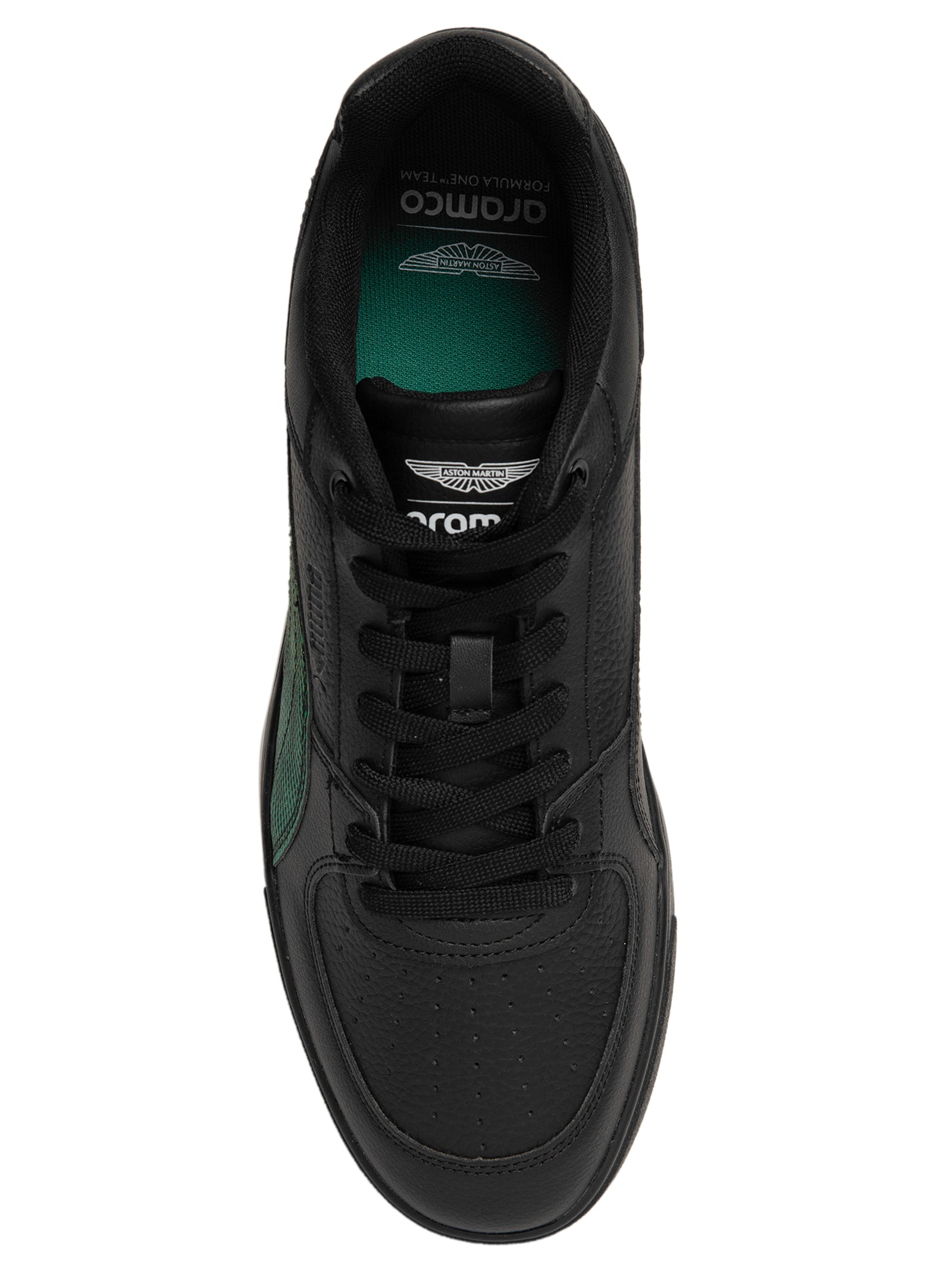 Tênis Masculino AMF1 Caven III Preto Puma + Aston Martin