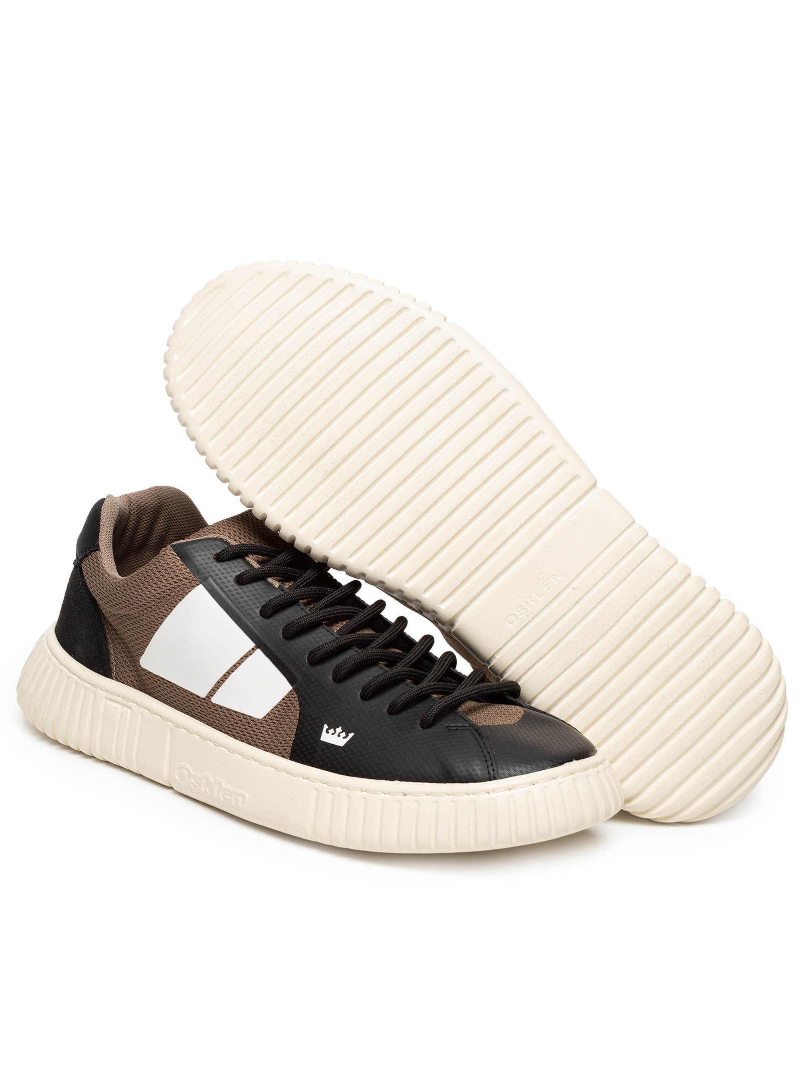 Tênis Masculino Aprx Riva Fusionado Preto Osklen