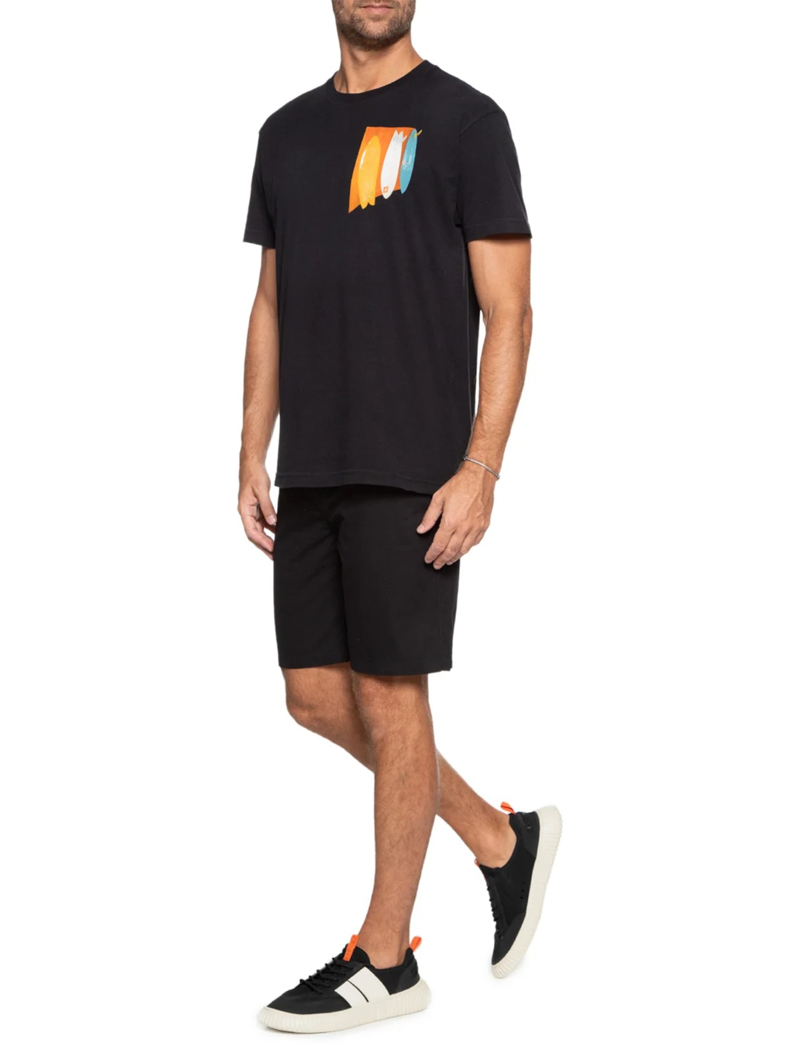 Tenis Masculino Arpx Straps Preto Osklen