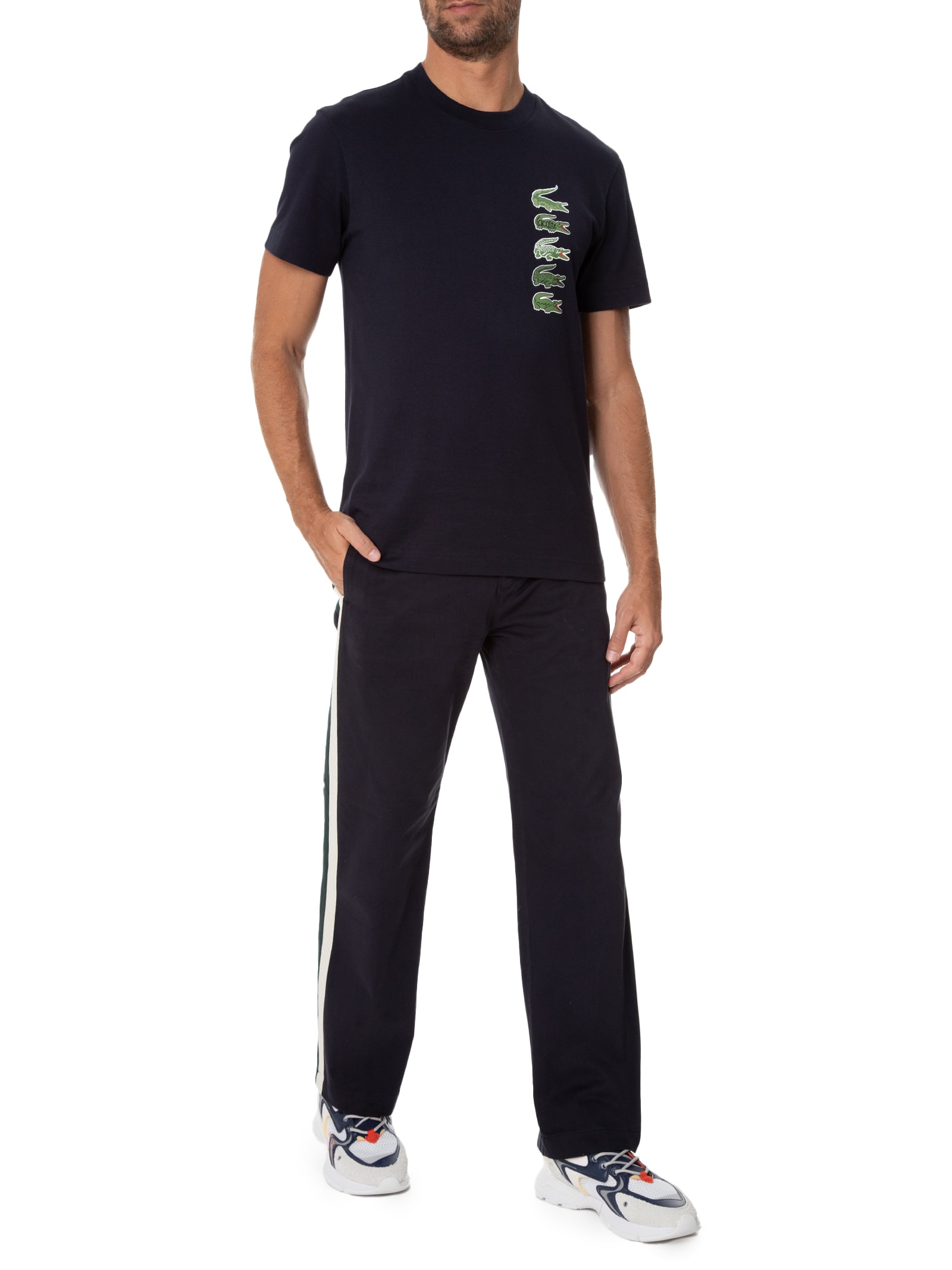 Tênis Masculino Athleisure - Laranja - Lacoste