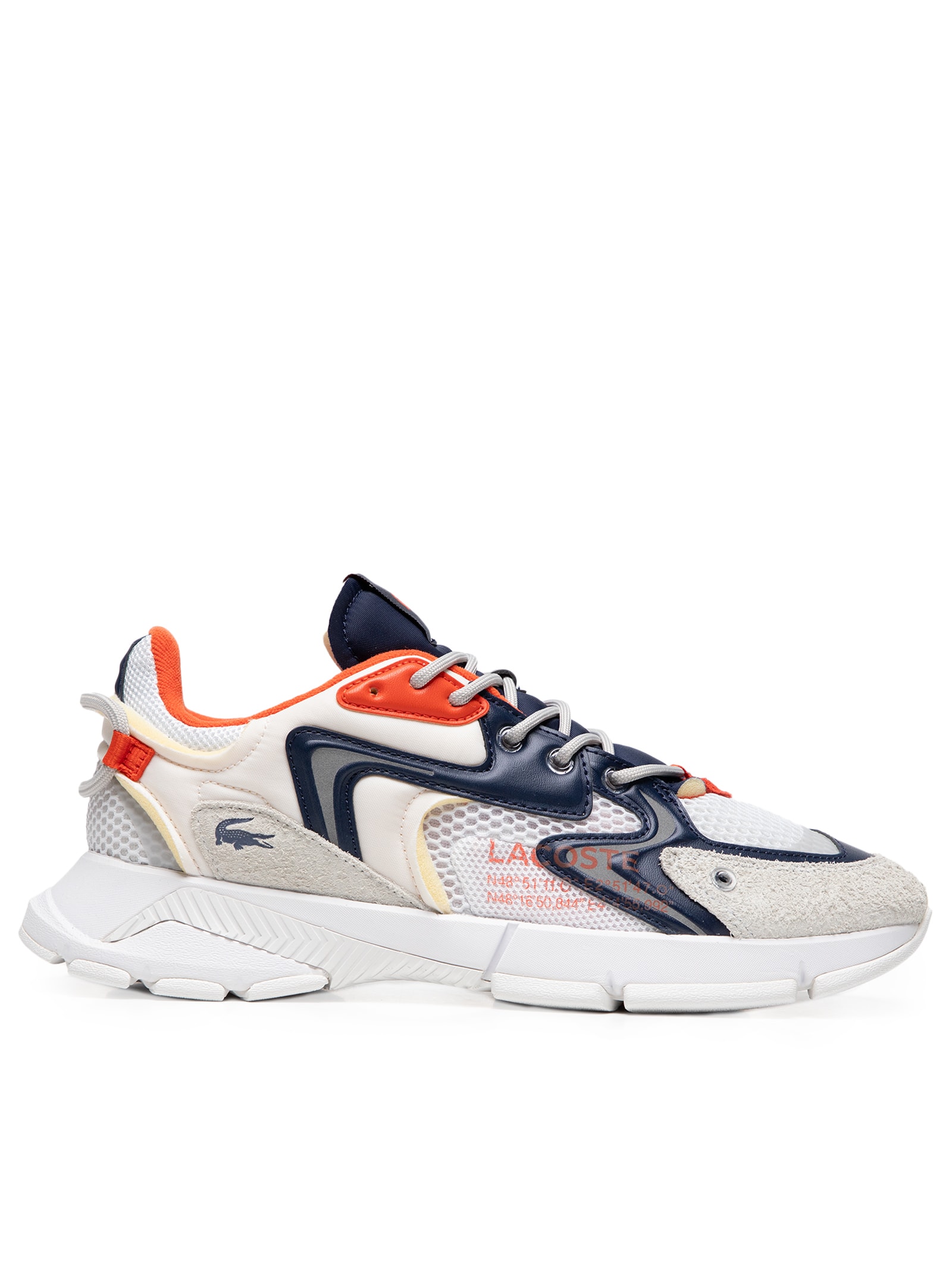 オレカ Tênis Masculino Athleisure - Laranja - Lacoste