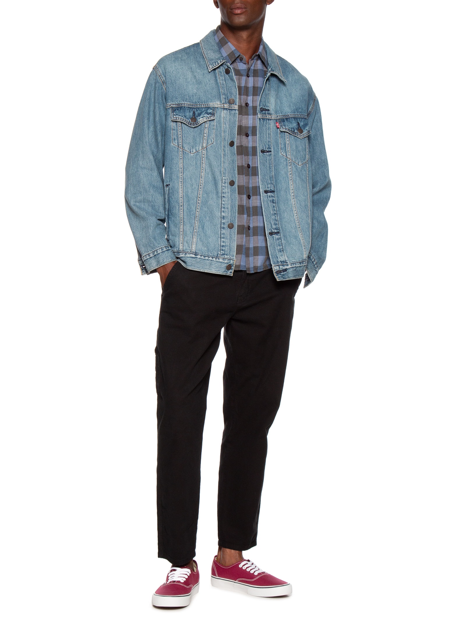 Tênis Masculino Authentic Vinho Vans