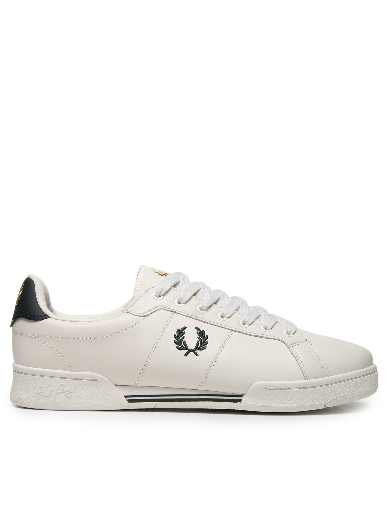 Tênis Masculino B722 Leather Branco Fred Perry