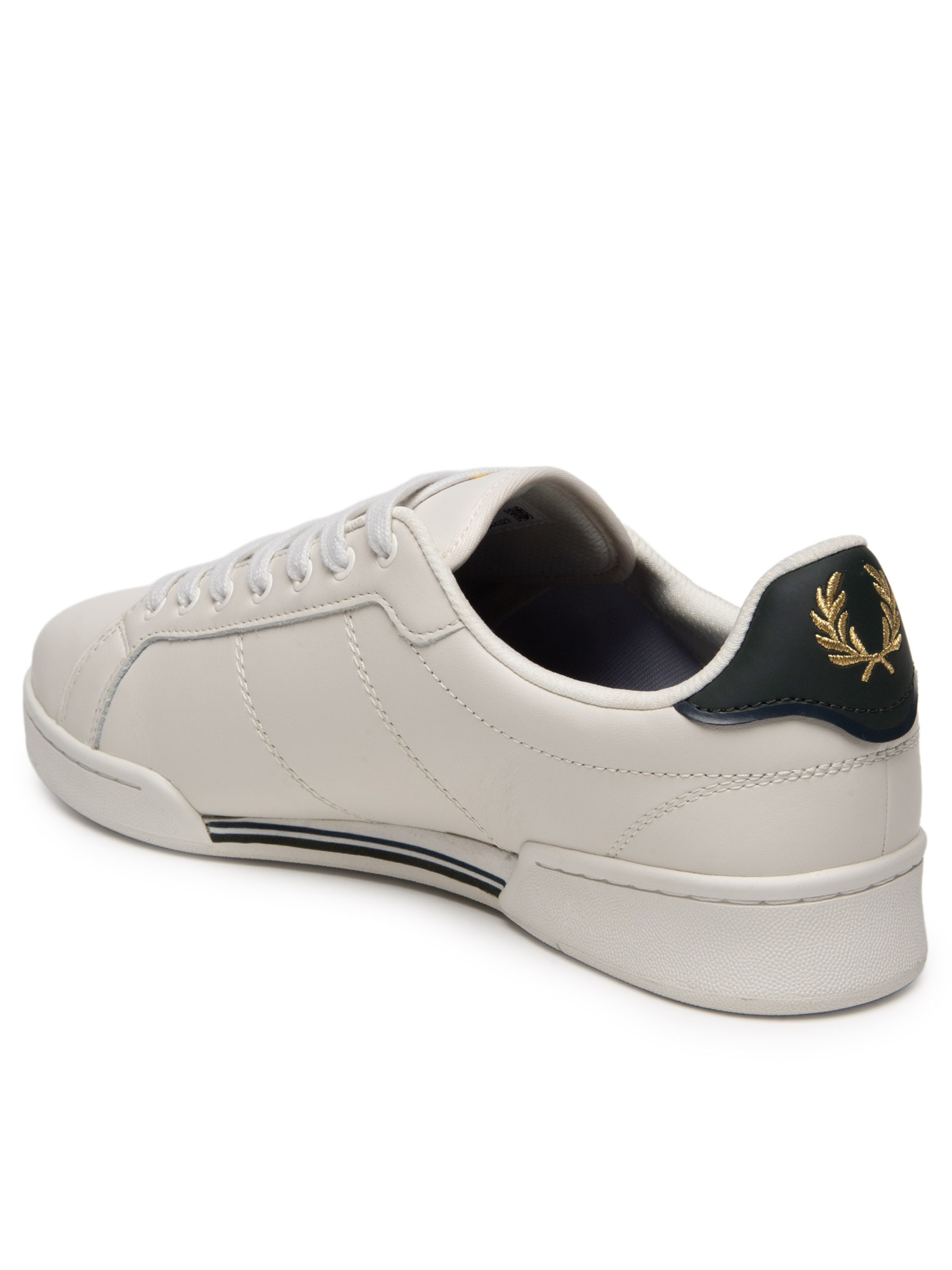 Tênis Masculino B722 Leather Branco Fred Perry
