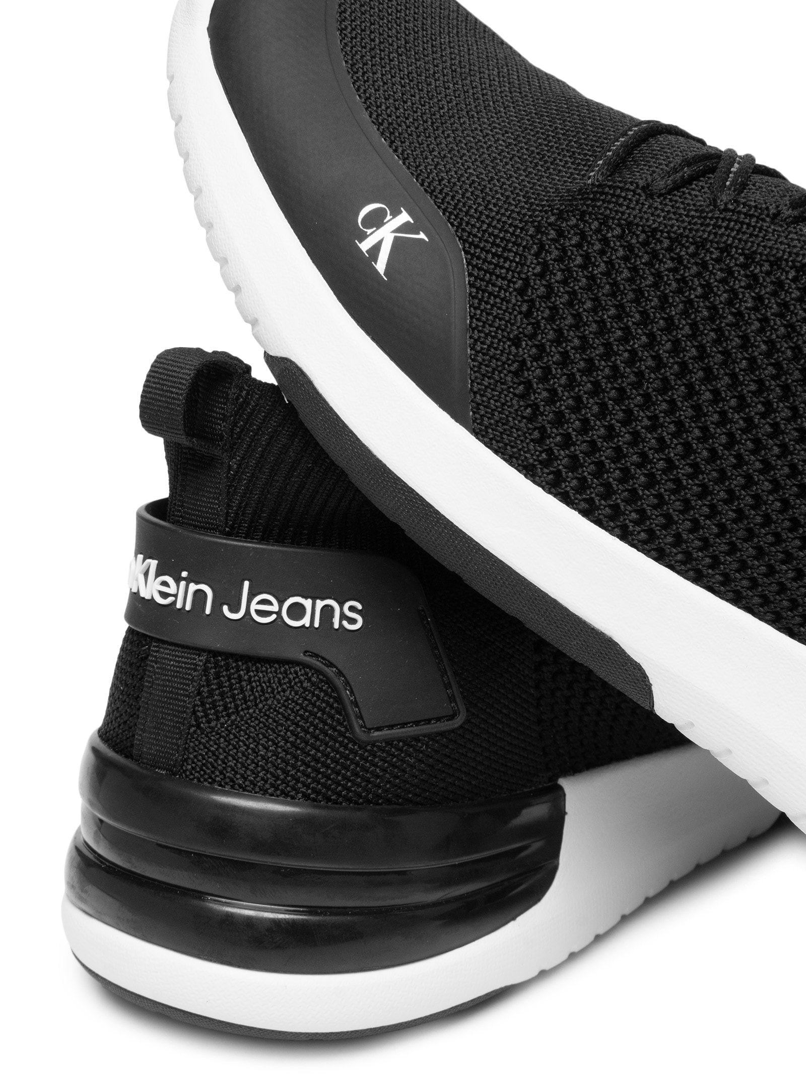 Tênis Masculino Baixo Air Knit Preto Calvin Klein Jeans