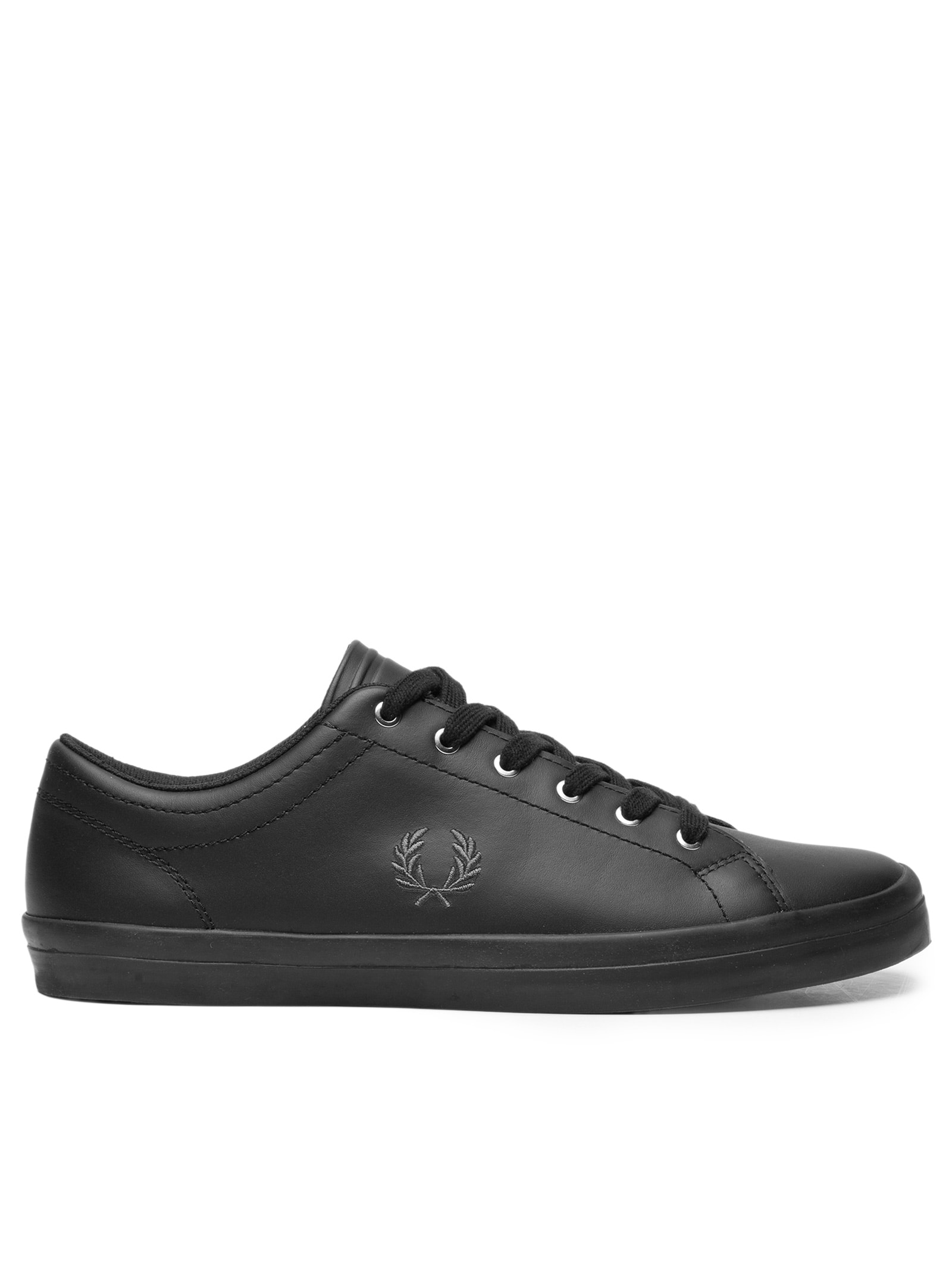 Tênis Masculino Baseline Leather Preto Fred Perry