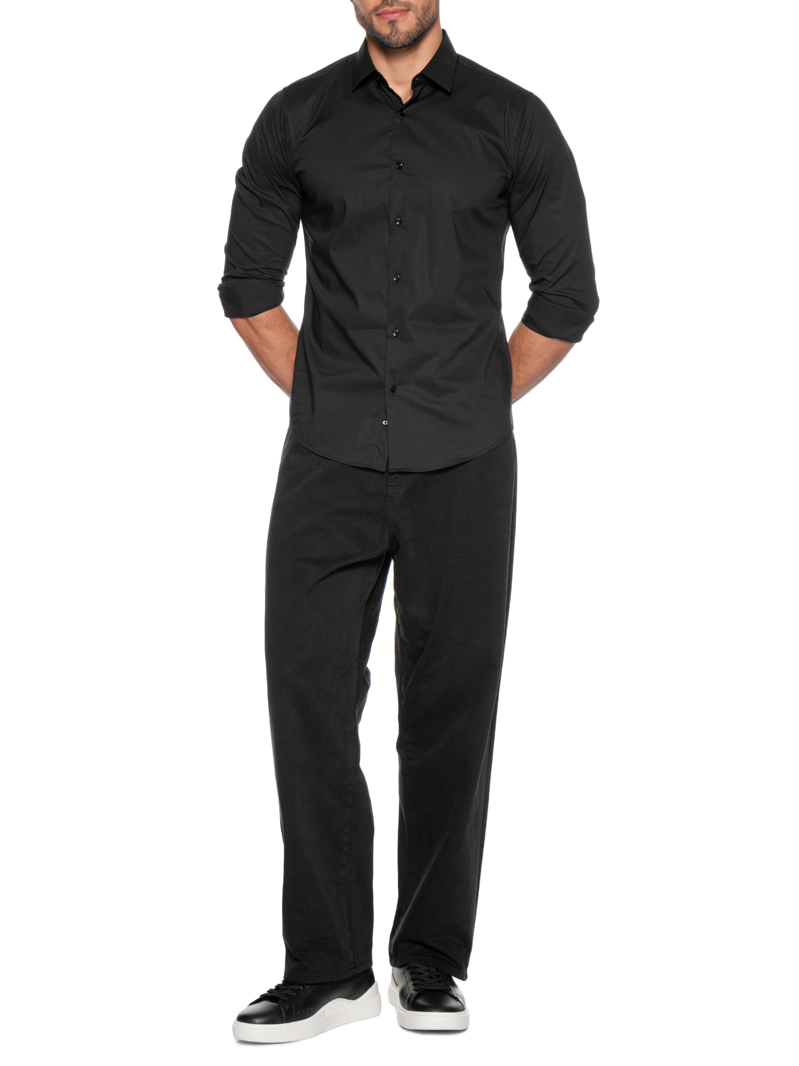 Tênis Masculino Blake Tenn LT N – Preto Hugo