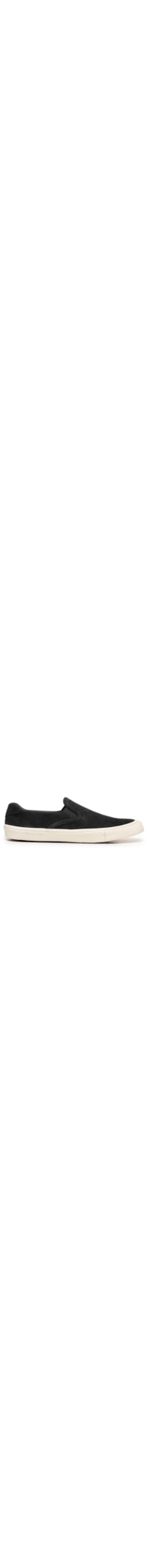 Tênis Masculino Bossanova Camurça Slip-On - Preto