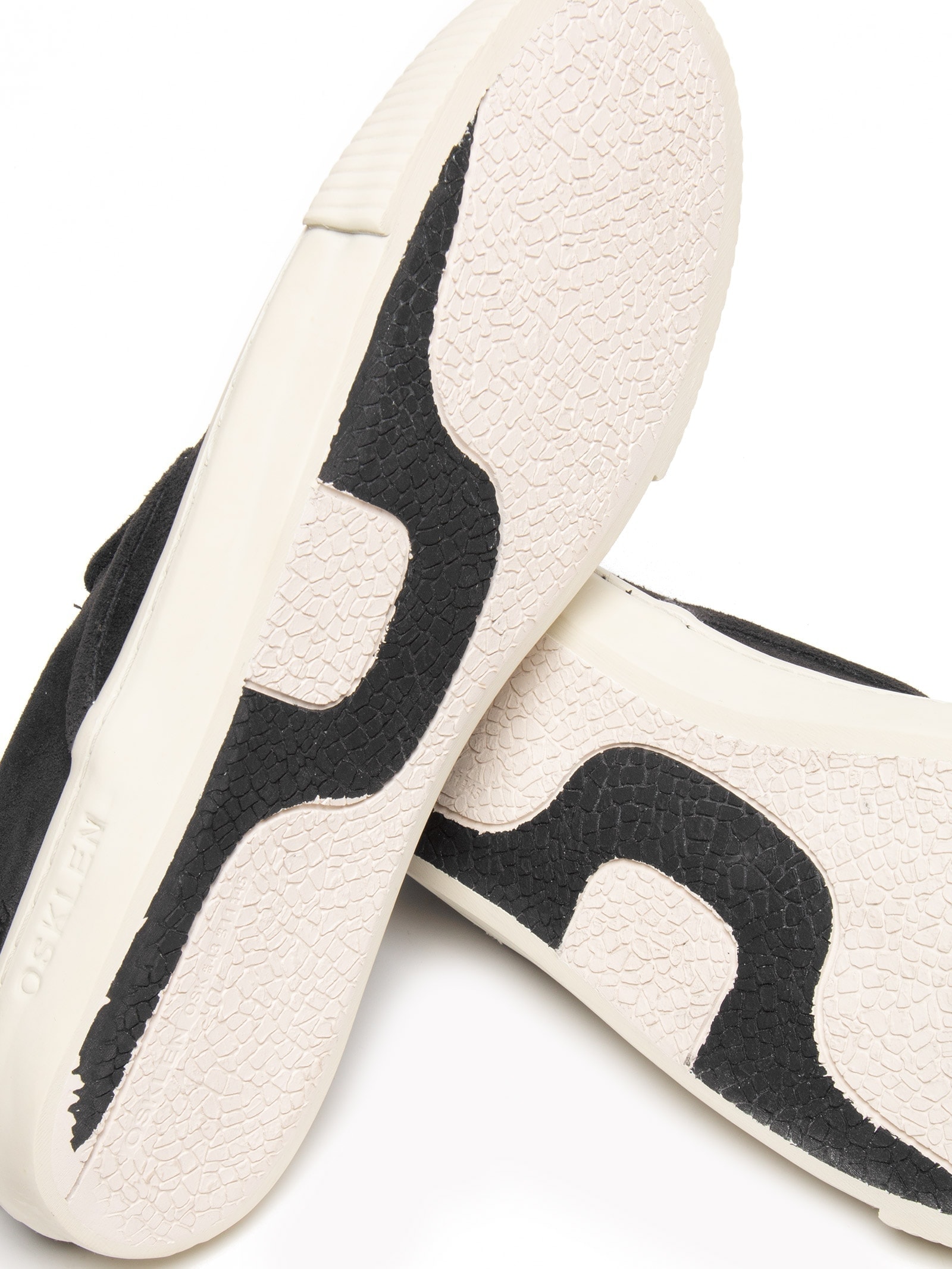 Tênis Masculino Bossanova Camurça Slip-On Preto Osklen