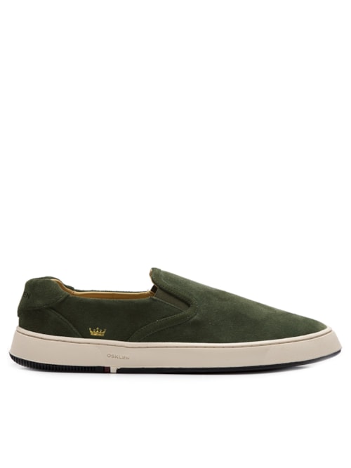 Tênis Masculino Bossanova Camurça - Verde