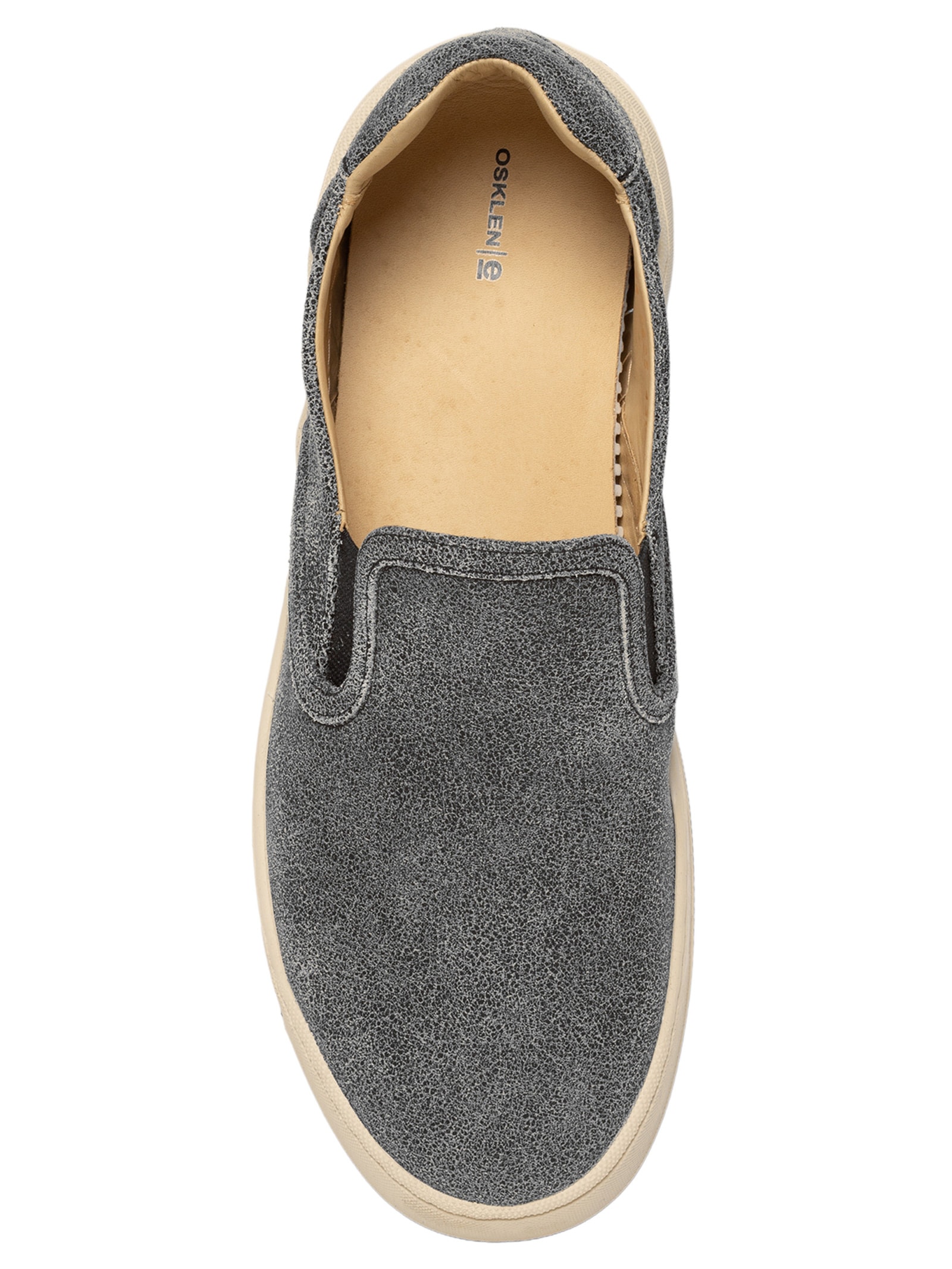 Tênis Masculino Bossanova Couro Gasto Preto Osklen