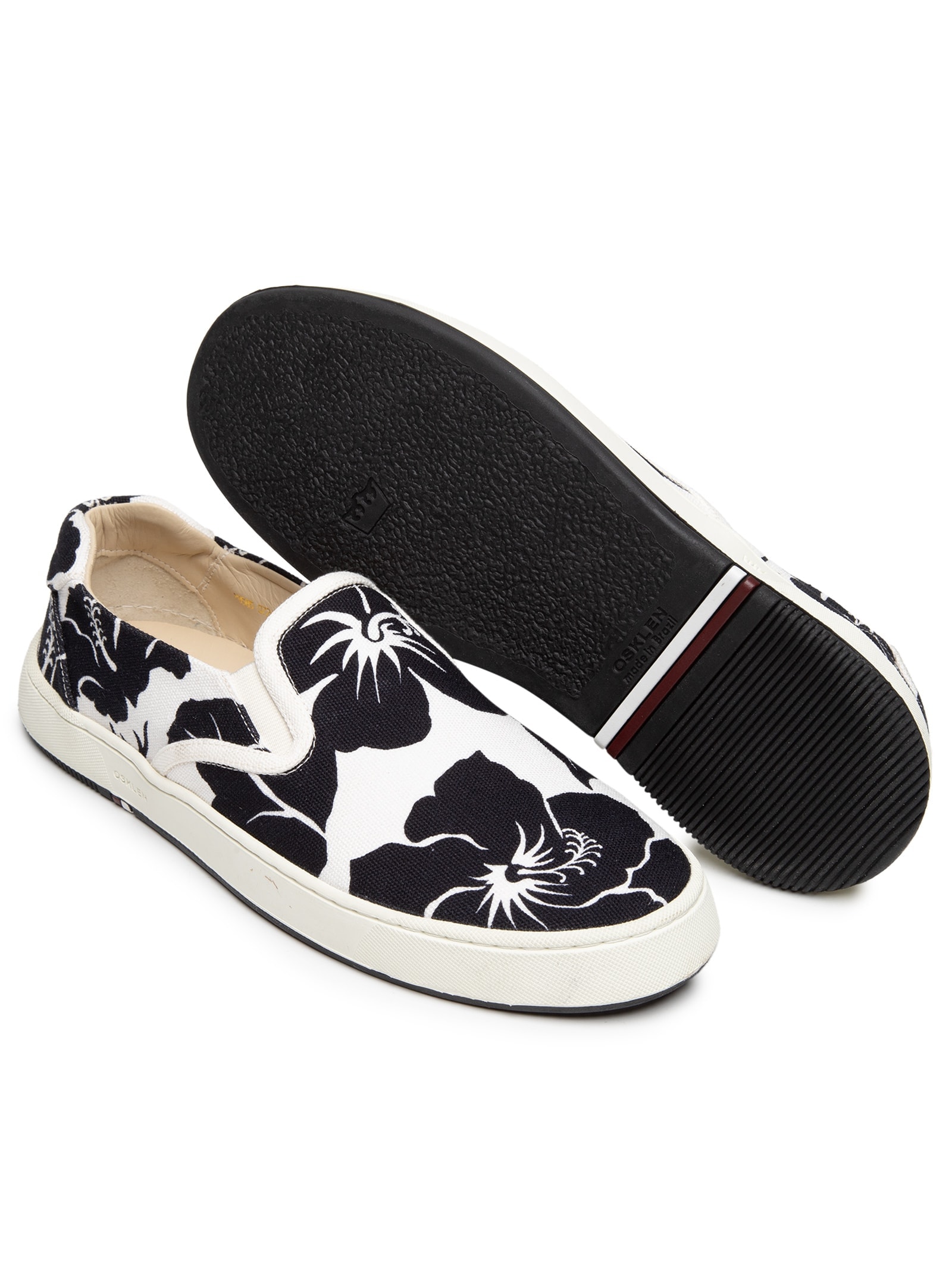 Tênis Masculino Bossanova Estampado Branco Osklen