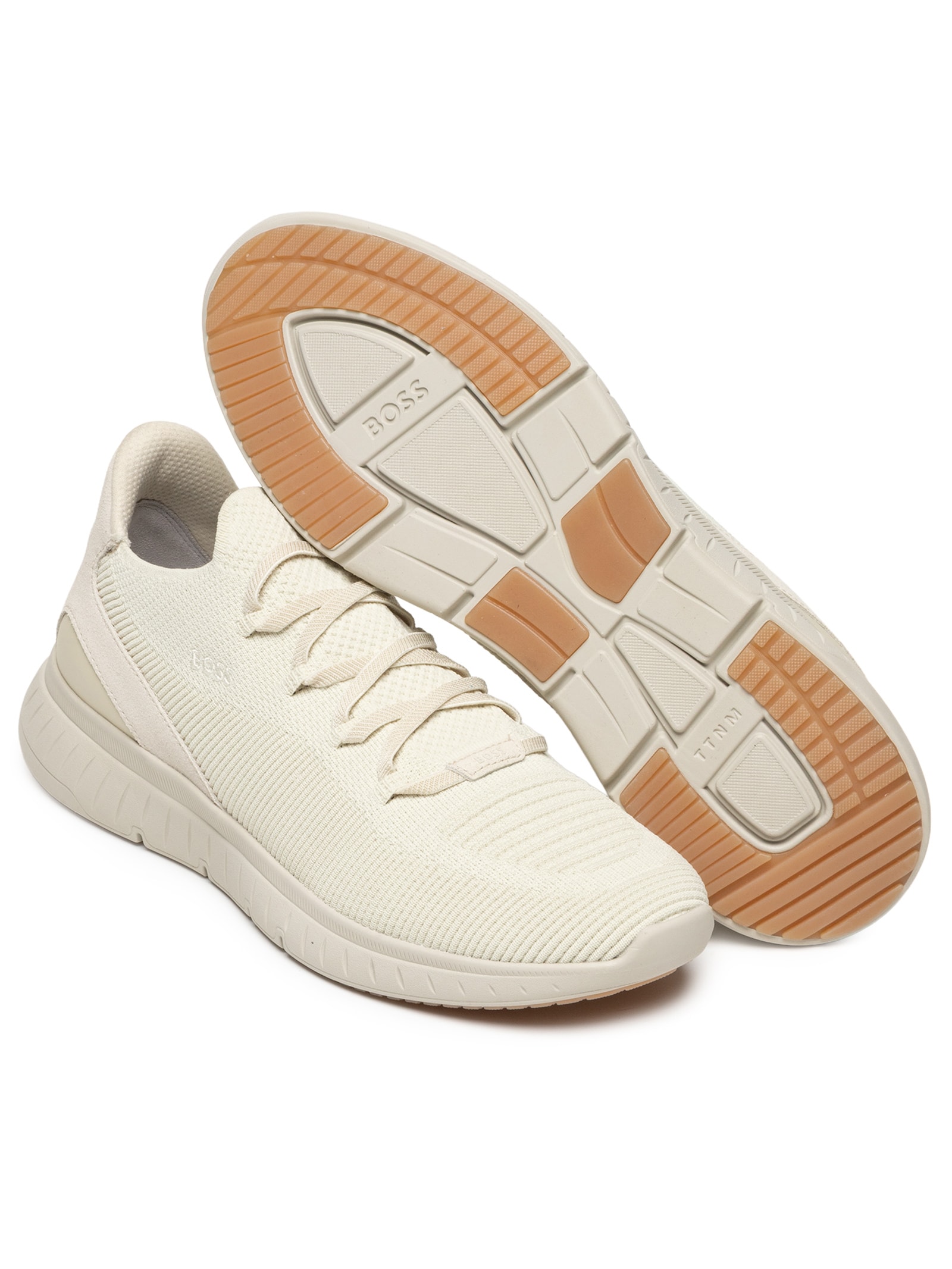 Tênis Masculino C Ttnm Slon Knit Branco Boss