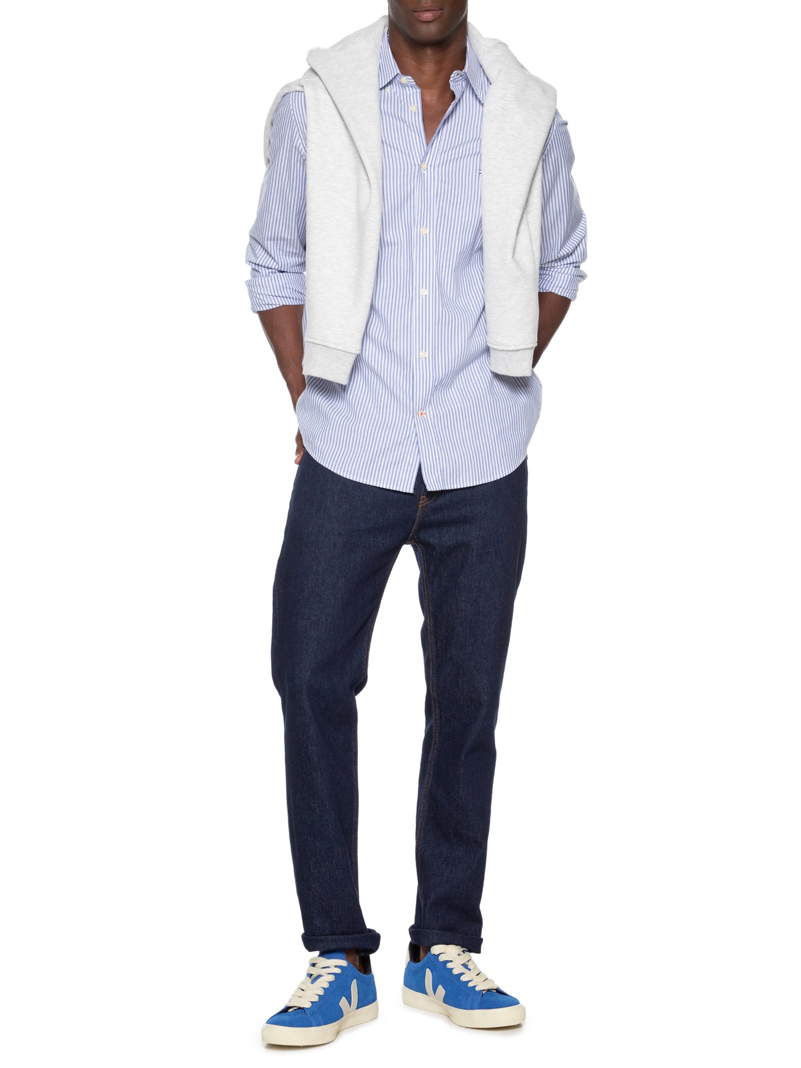 Tênis Masculino Campo Bold Suede Azul Veja