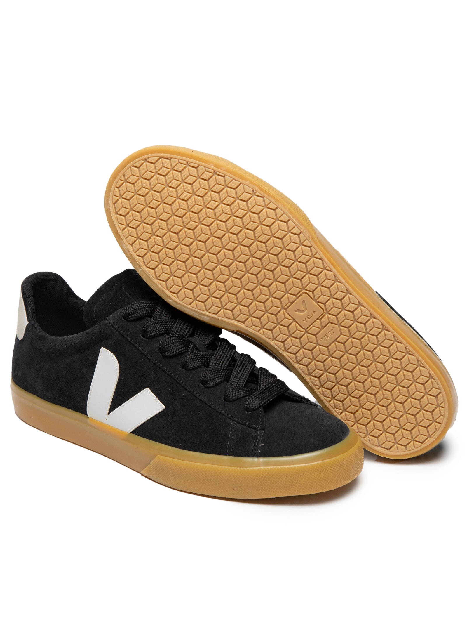Tênis Masculino Campo Bold Suede Preto Veja