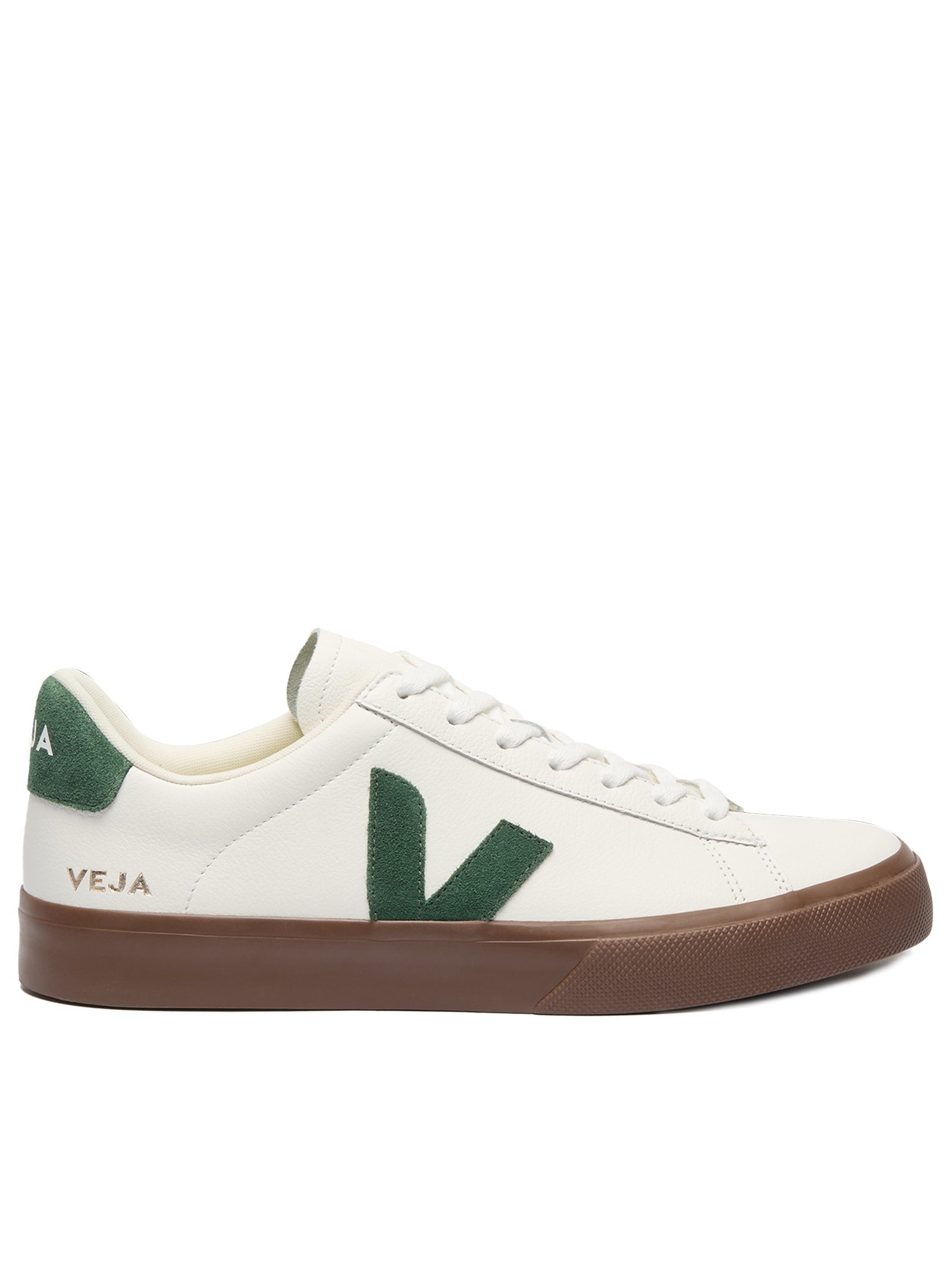 Tênis Masculino Campo Leather Branco Veja