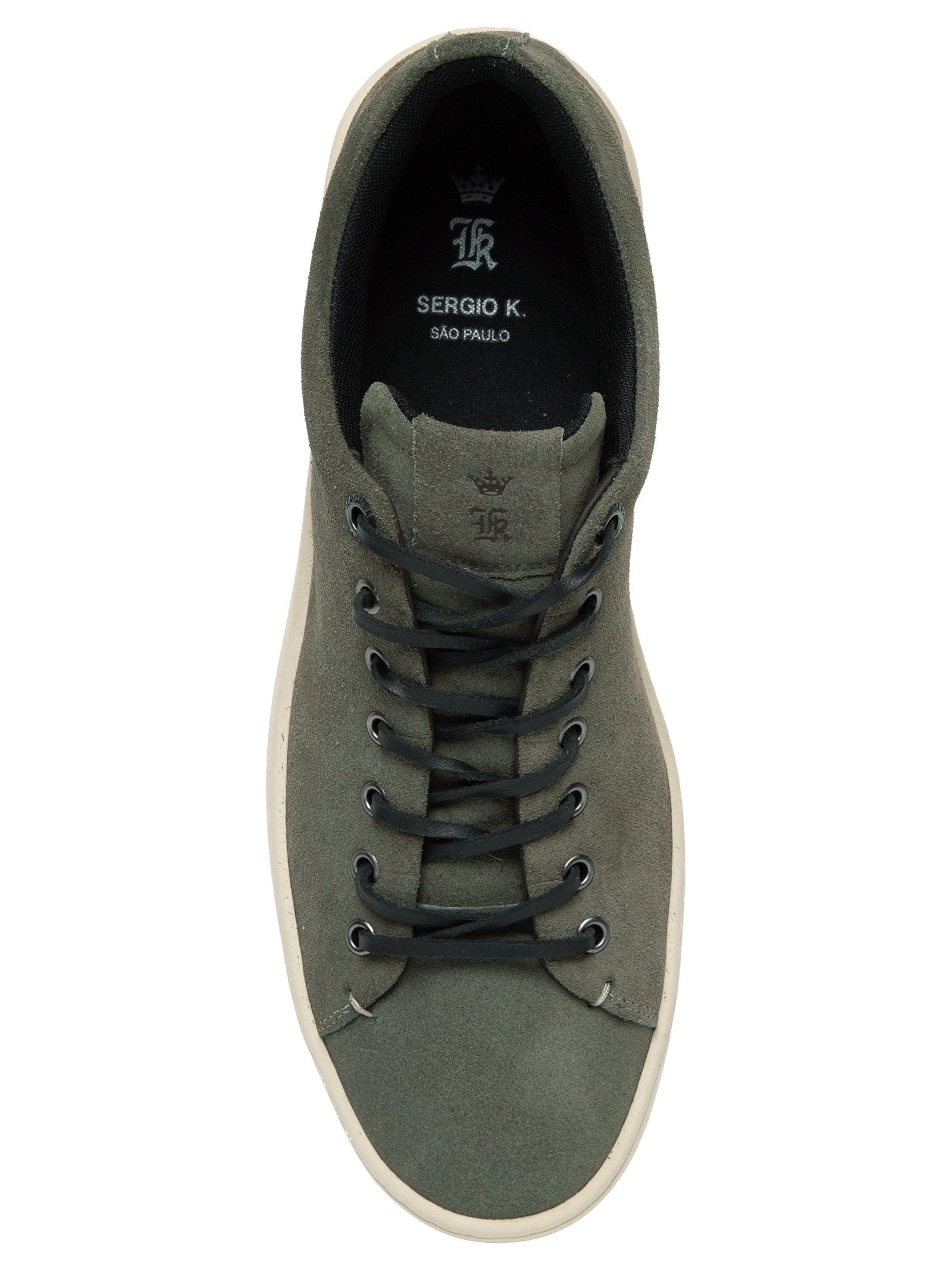 Tênis Masculino Camurça London Cinza Sergio K