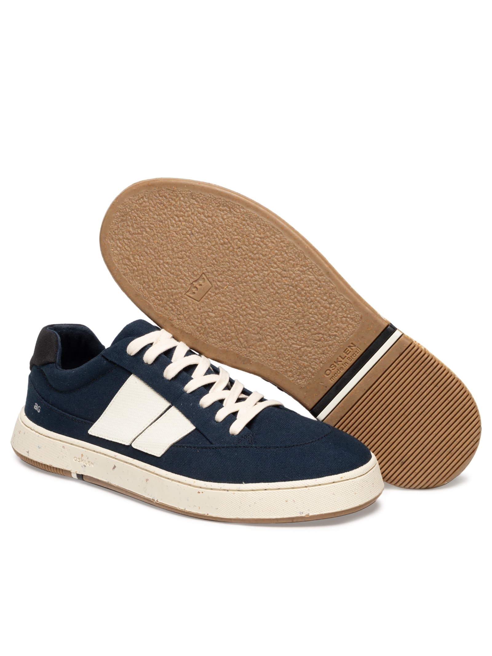 Tênis Masculino Canvas AG Sneaker Azul Osklen