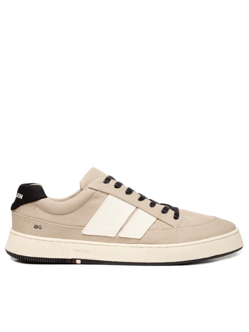 Tênis Masculino Canvas AG Sneaker – Bege