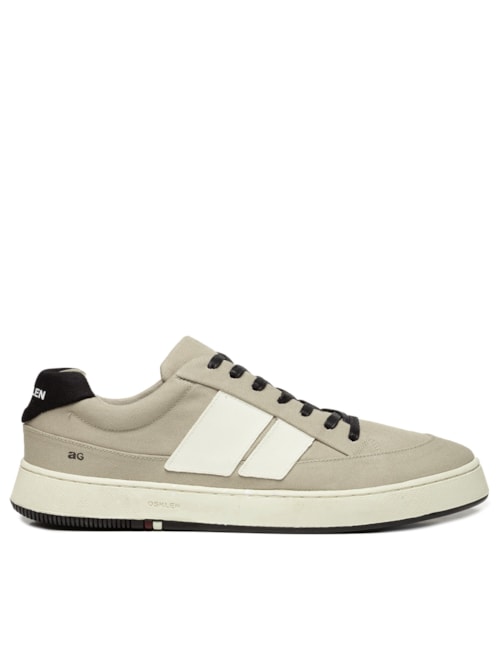 Tênis Masculino Canvas AG Sneaker - Bege