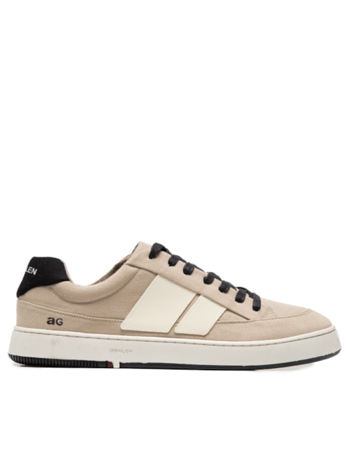 Tênis Masculino Canvas AG Sneaker - Bege