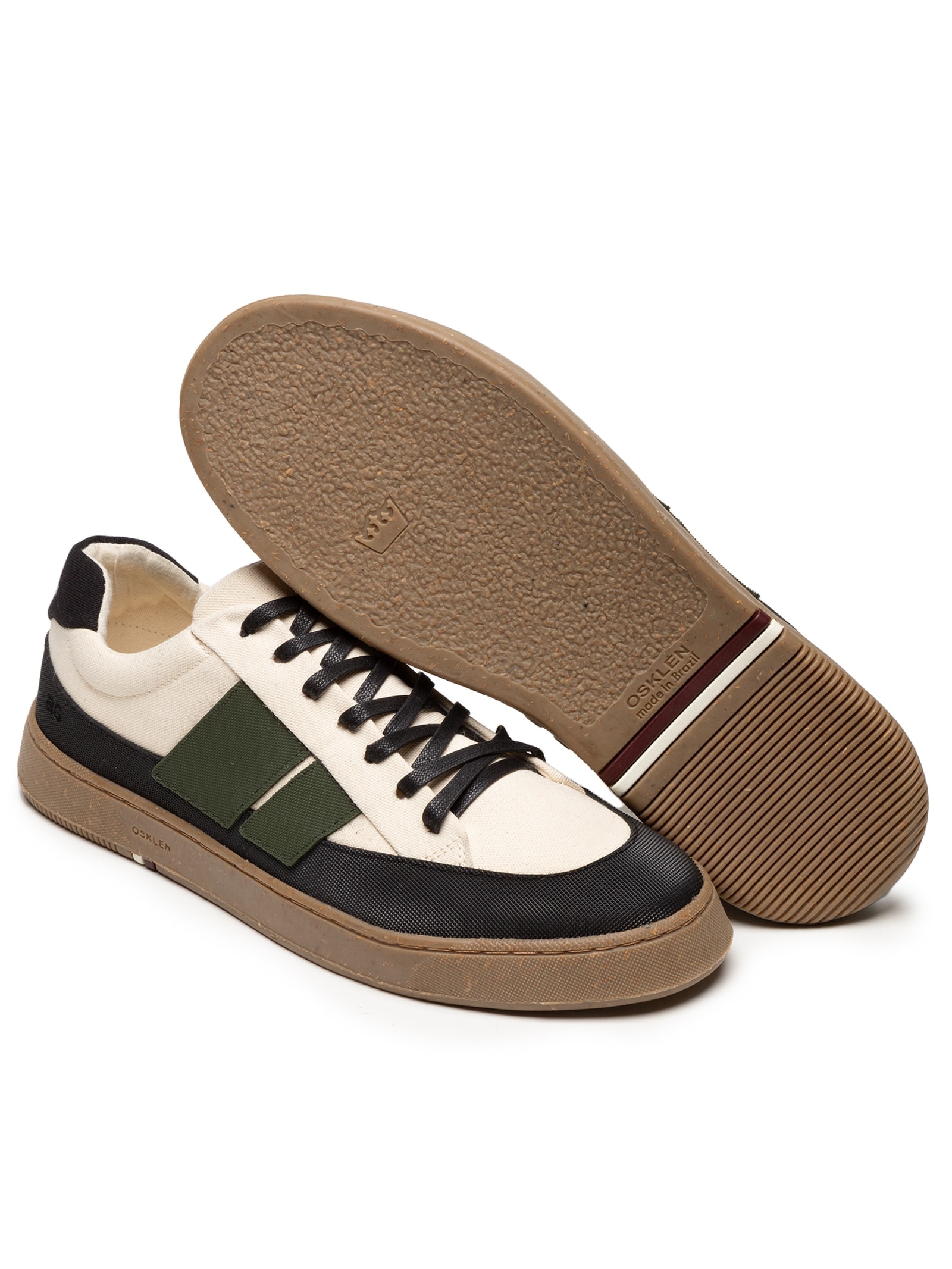 Osklen Tênis Masculino Canvas AG Sneaker Bege