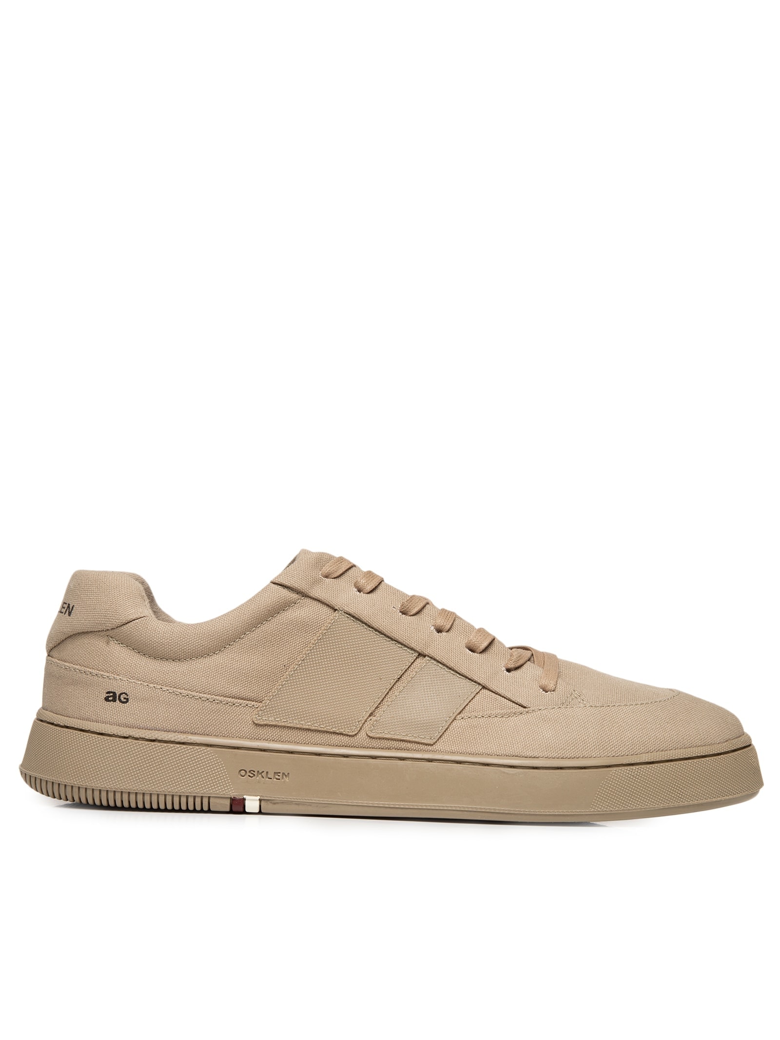 Tênis Masculino Canvas Ag Sneaker Bege Osklen