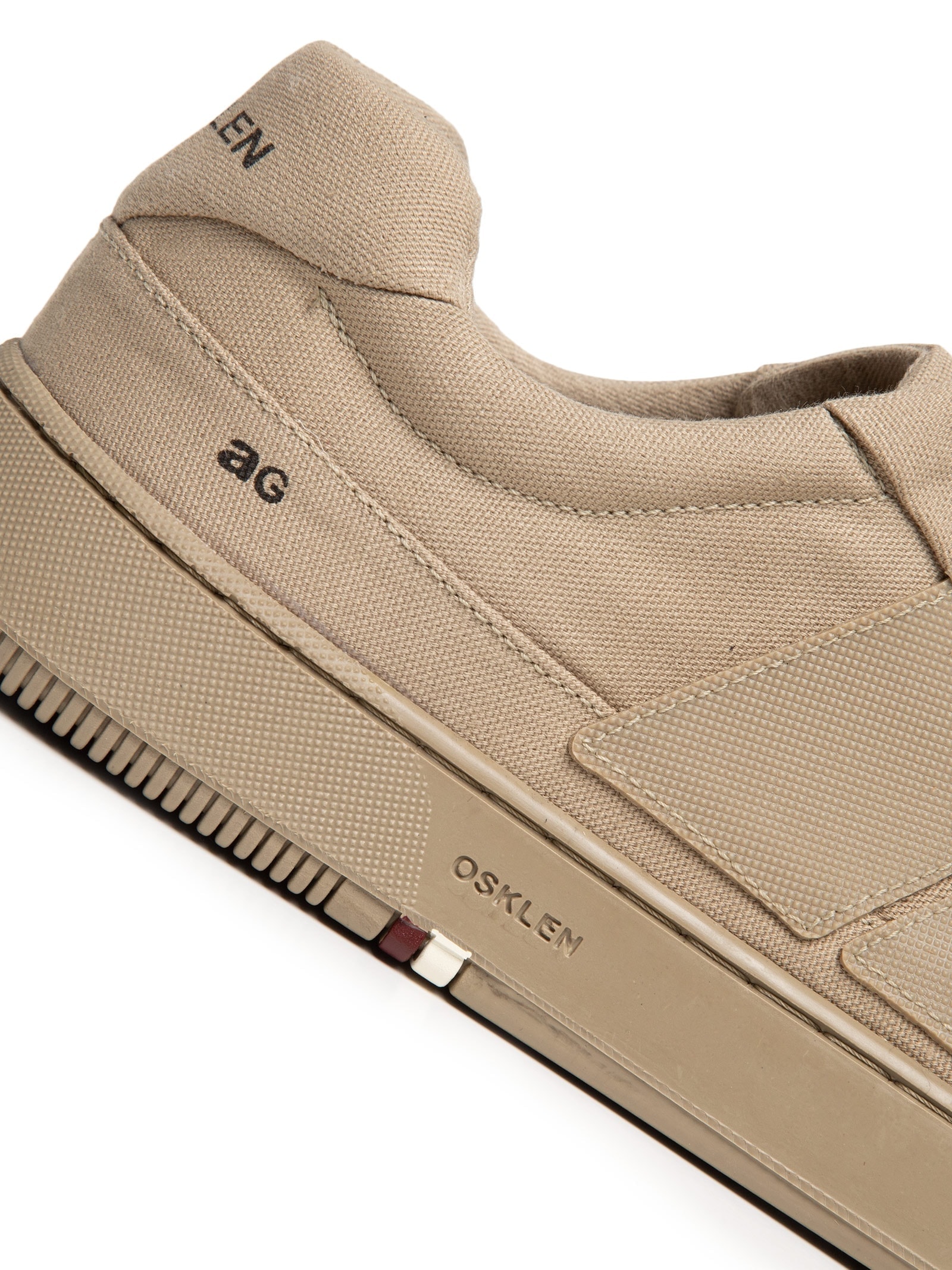 Tênis Masculino Canvas Ag Sneaker Bege Osklen