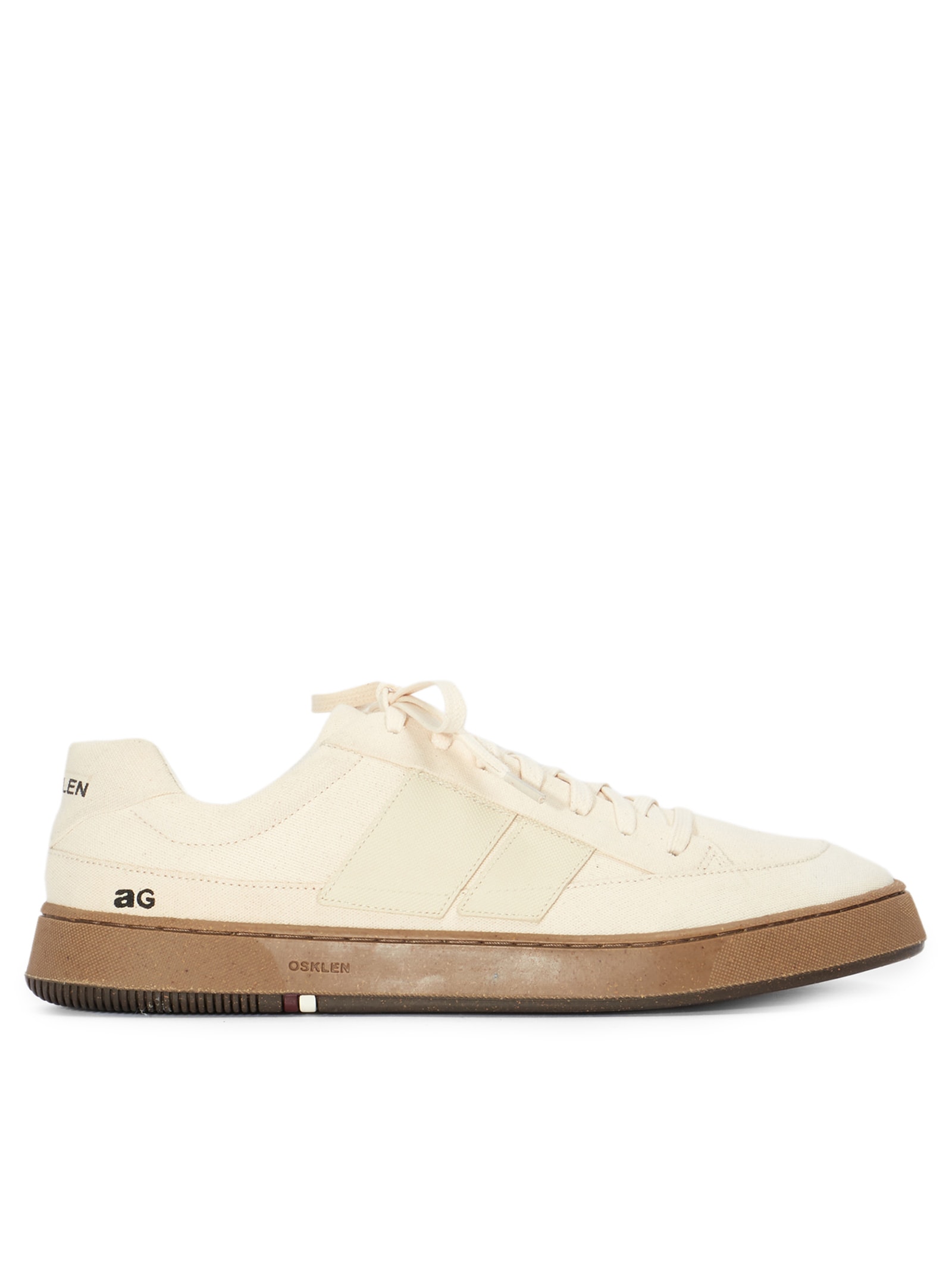 Tênis Masculino Canvas Ag Sneaker Bege Osklen