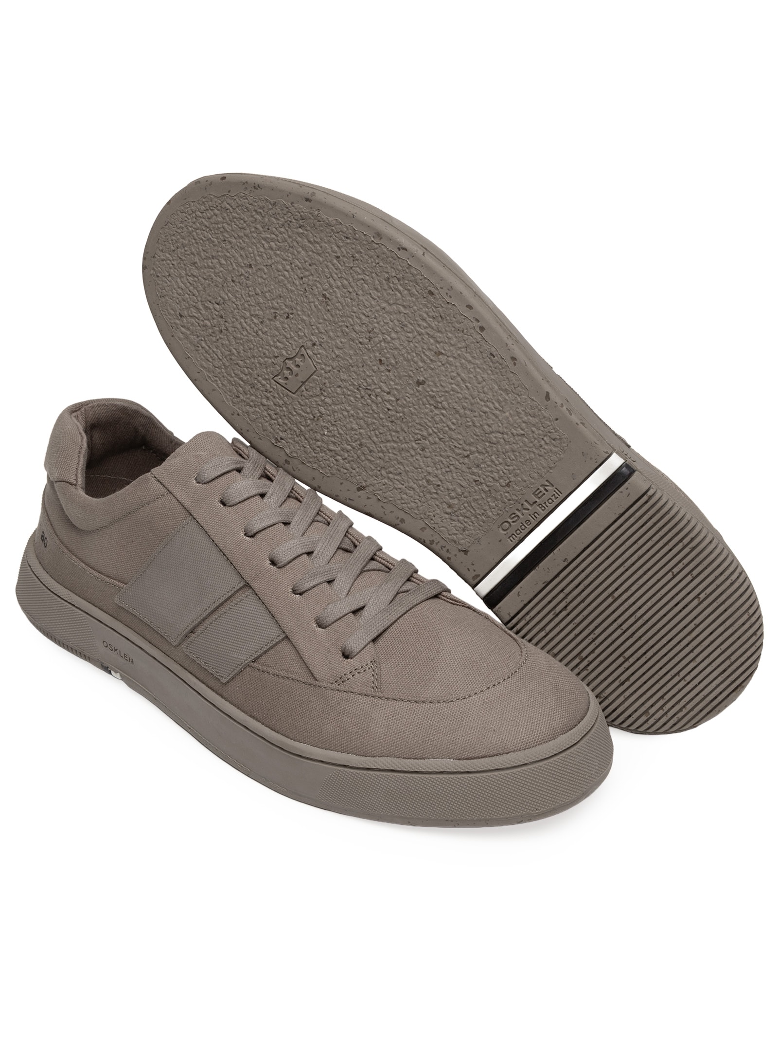 Tênis Masculino Canvas Ag Sneaker Marrom Osklen