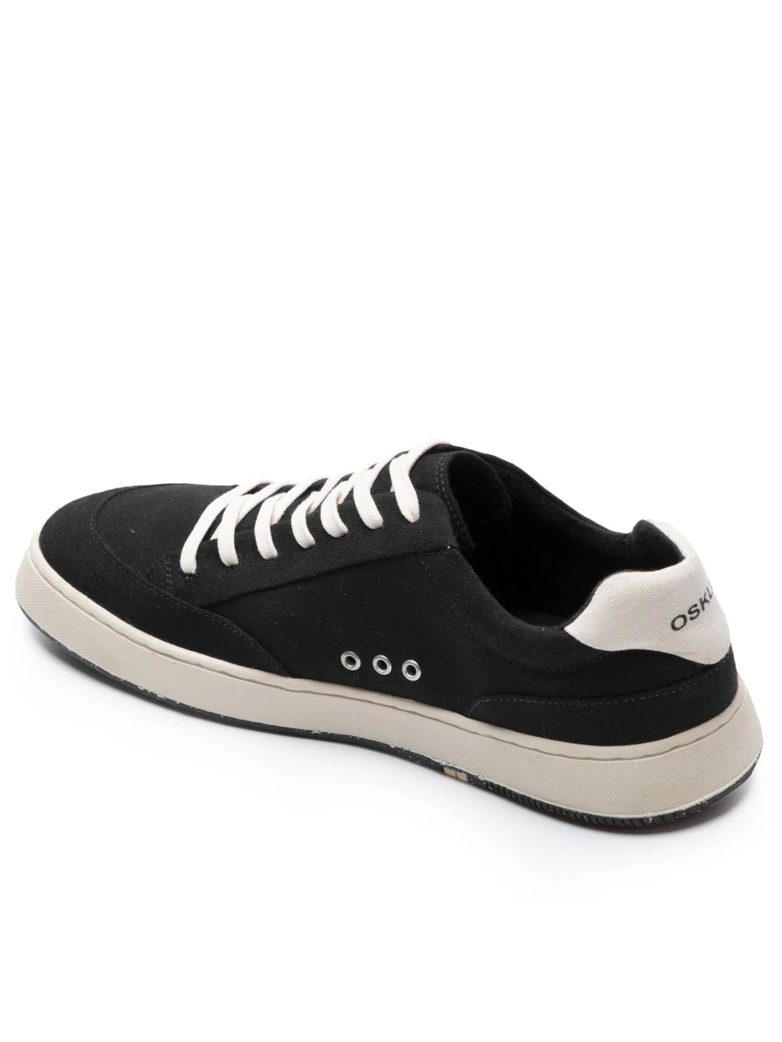 Tênis Masculino Canvas E Preto Osklen