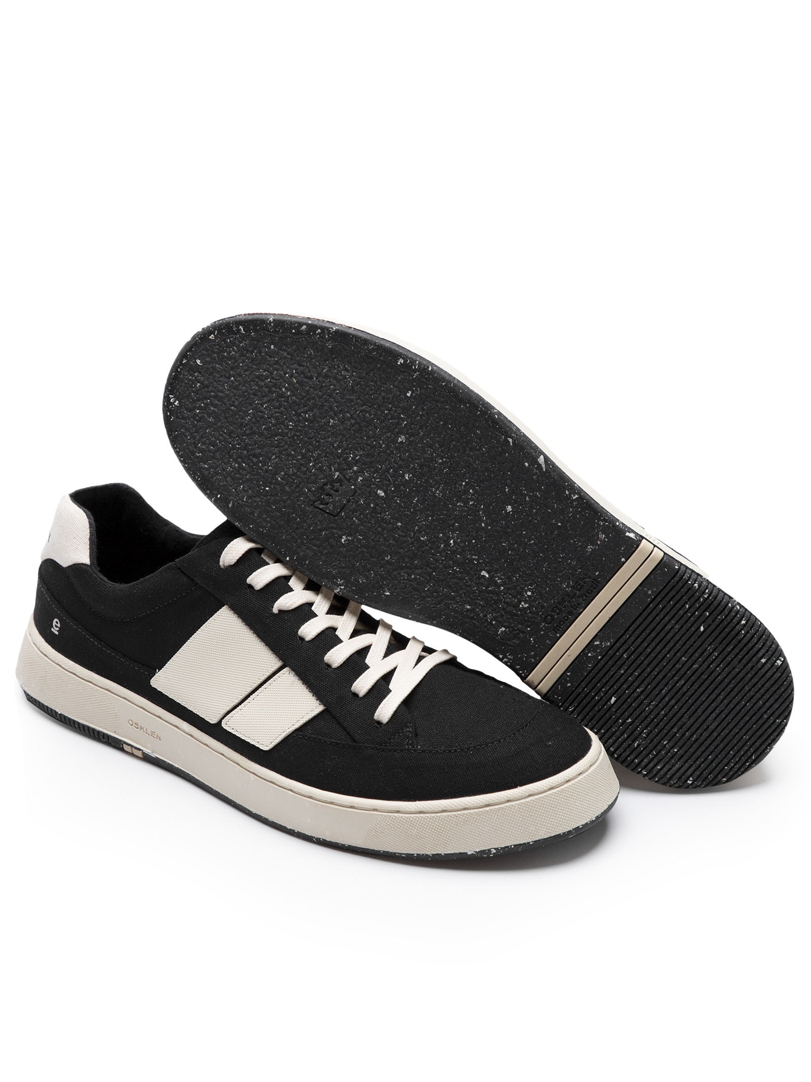 Tênis Masculino Canvas E Preto Osklen