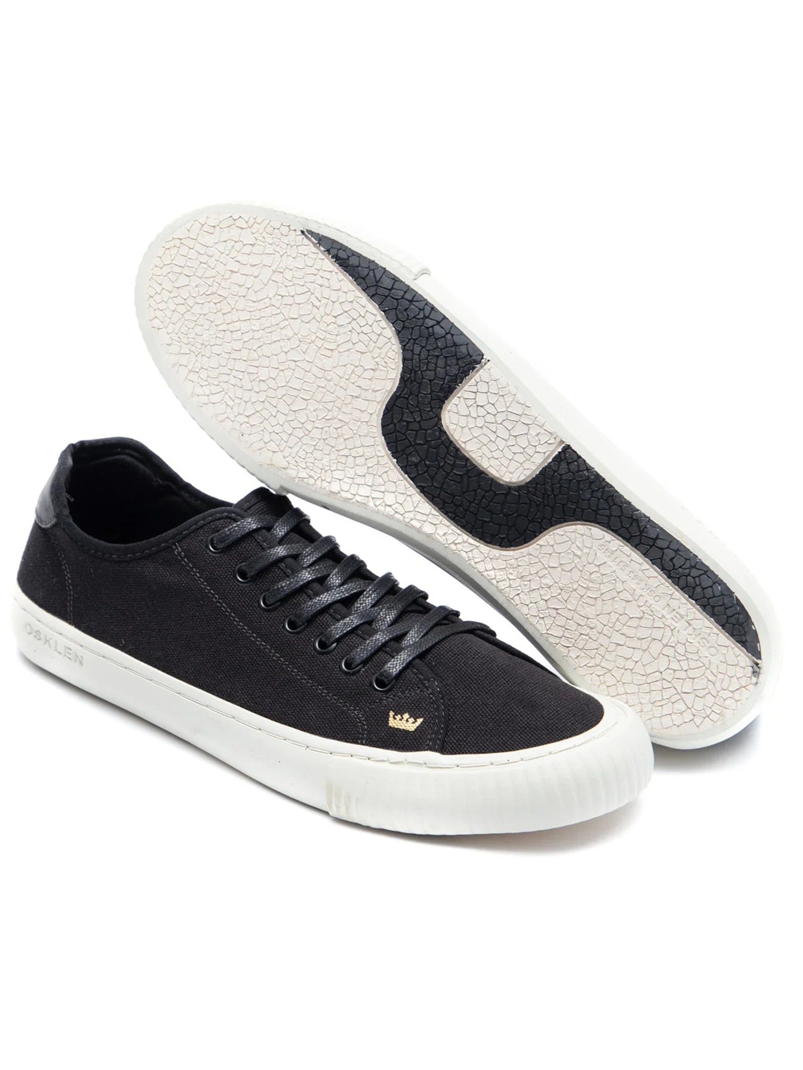 Tênis Masculino Canvas Preto  Osklen